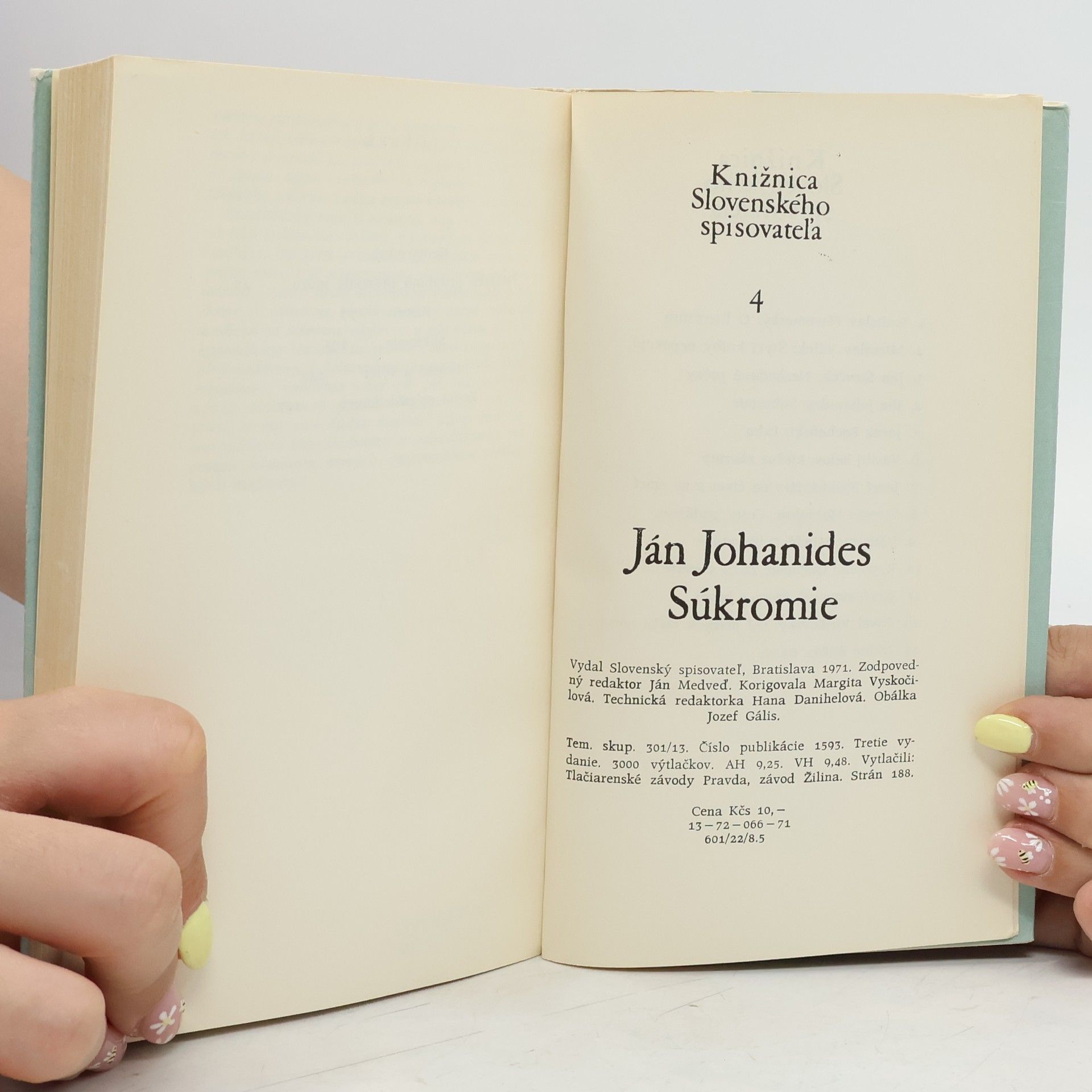 Ján Johanides Súkromie