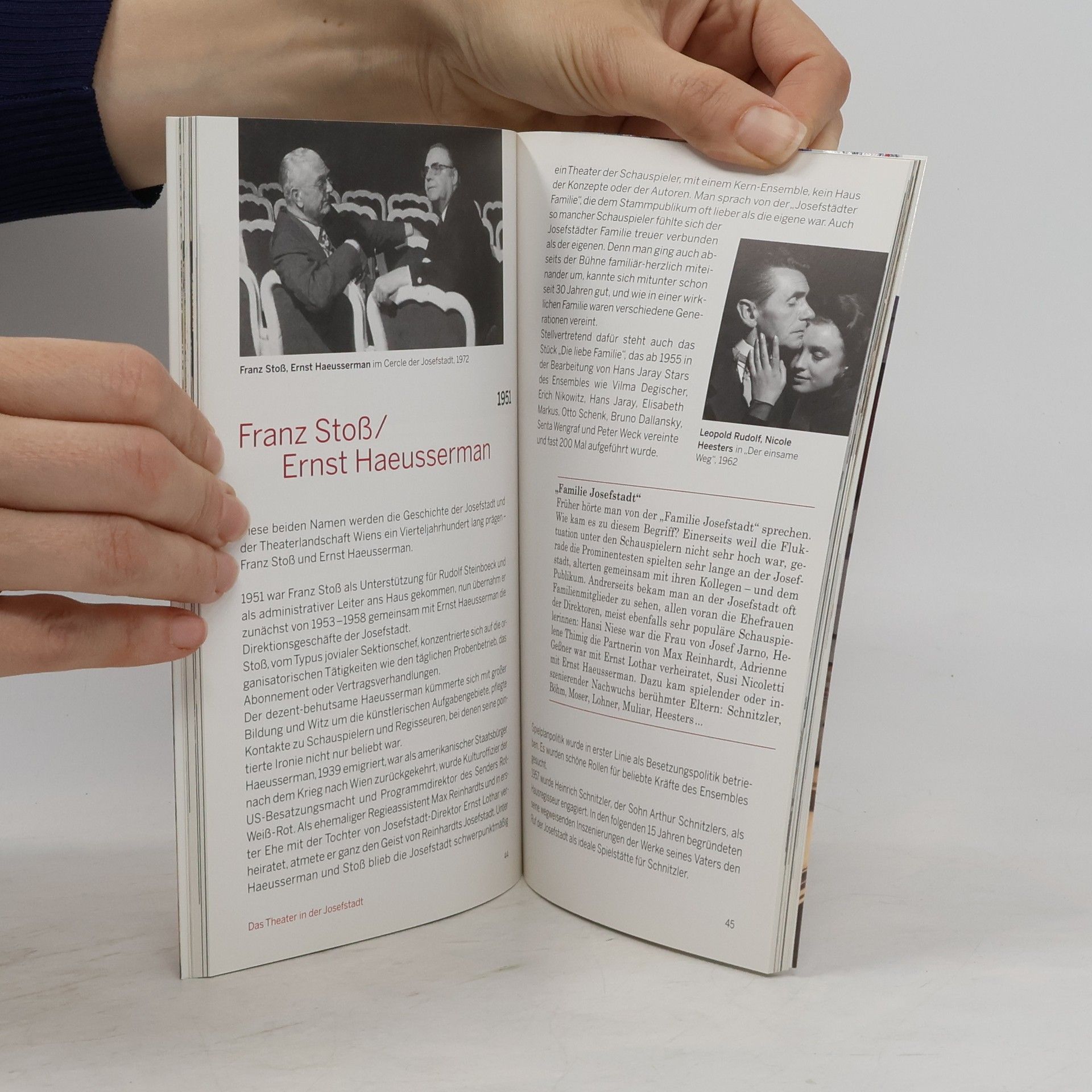 Christiane Huemer-Strobele Das Theater in der Josefstadt