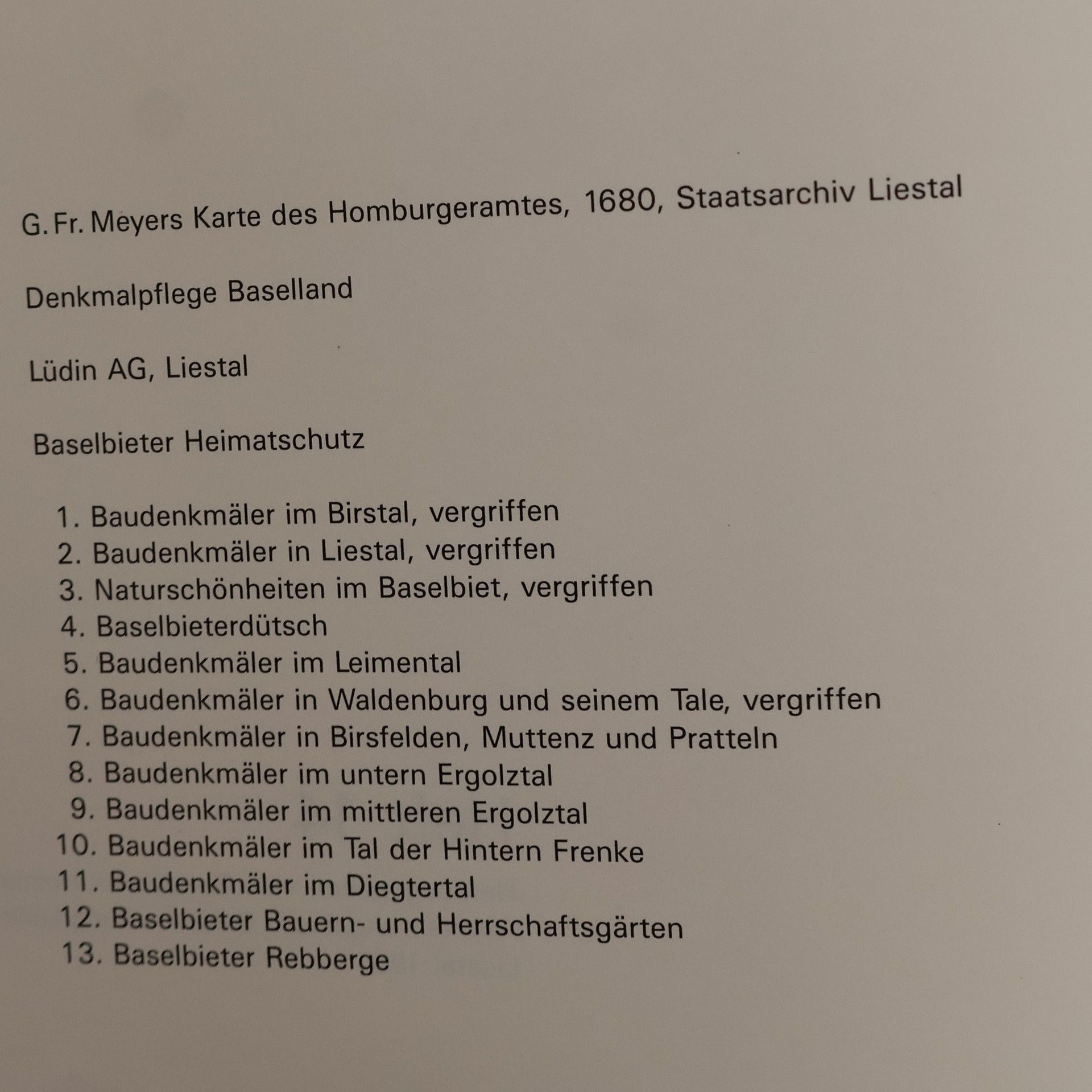 Autores varios Das schöne Baselbiet