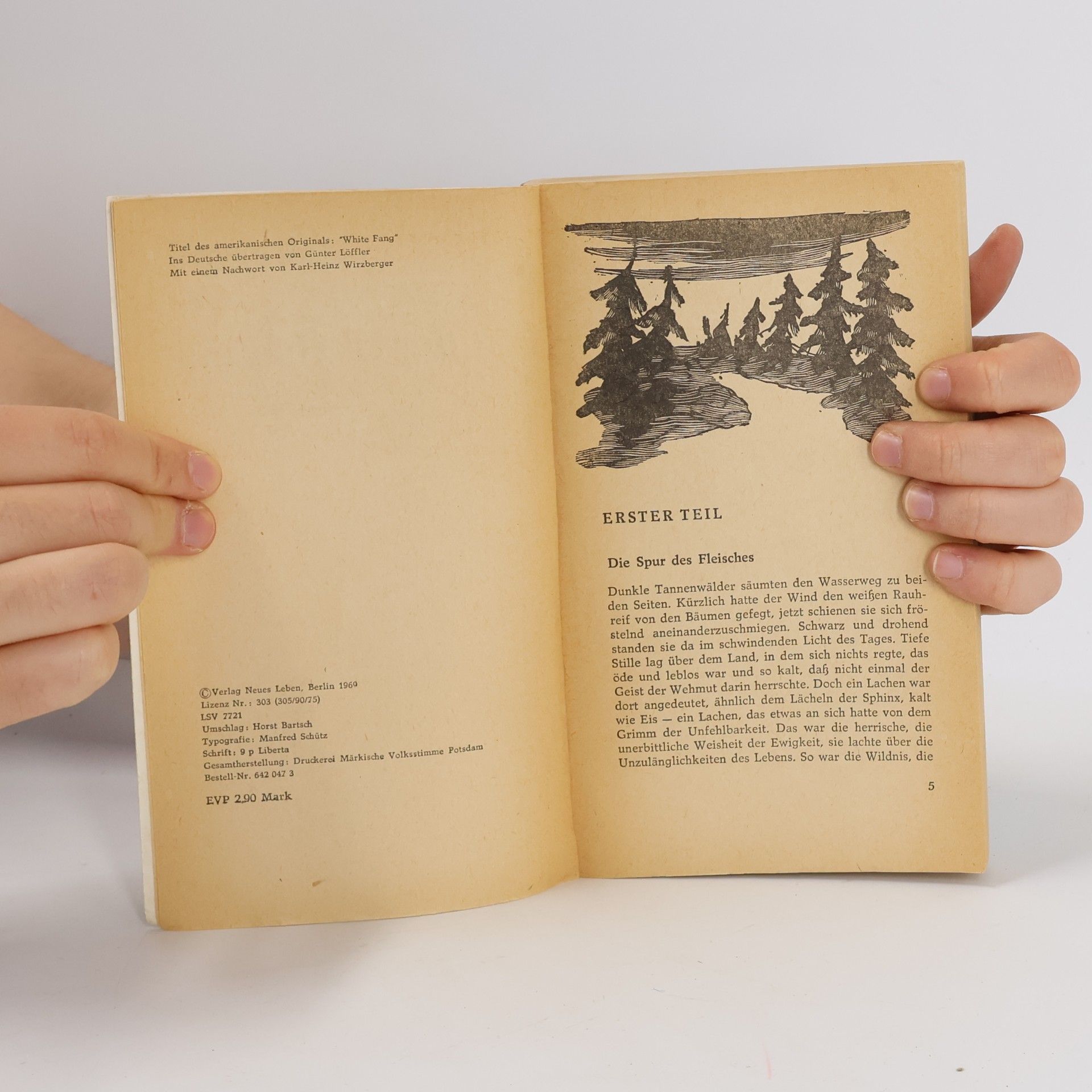 Jack London Weißzahn, der Wolfshund