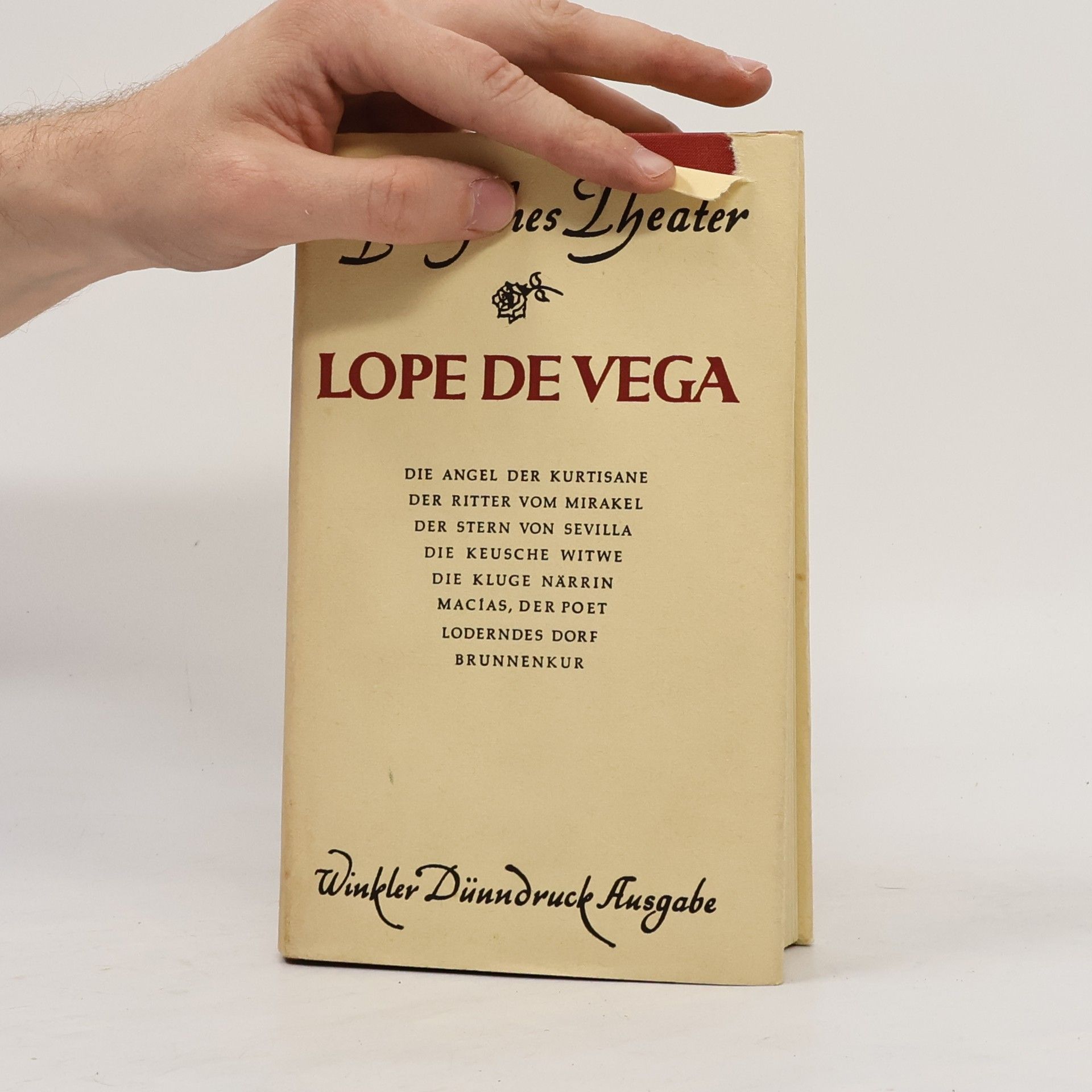 Lope de Vega Lope de Vega. Spanisches Theater