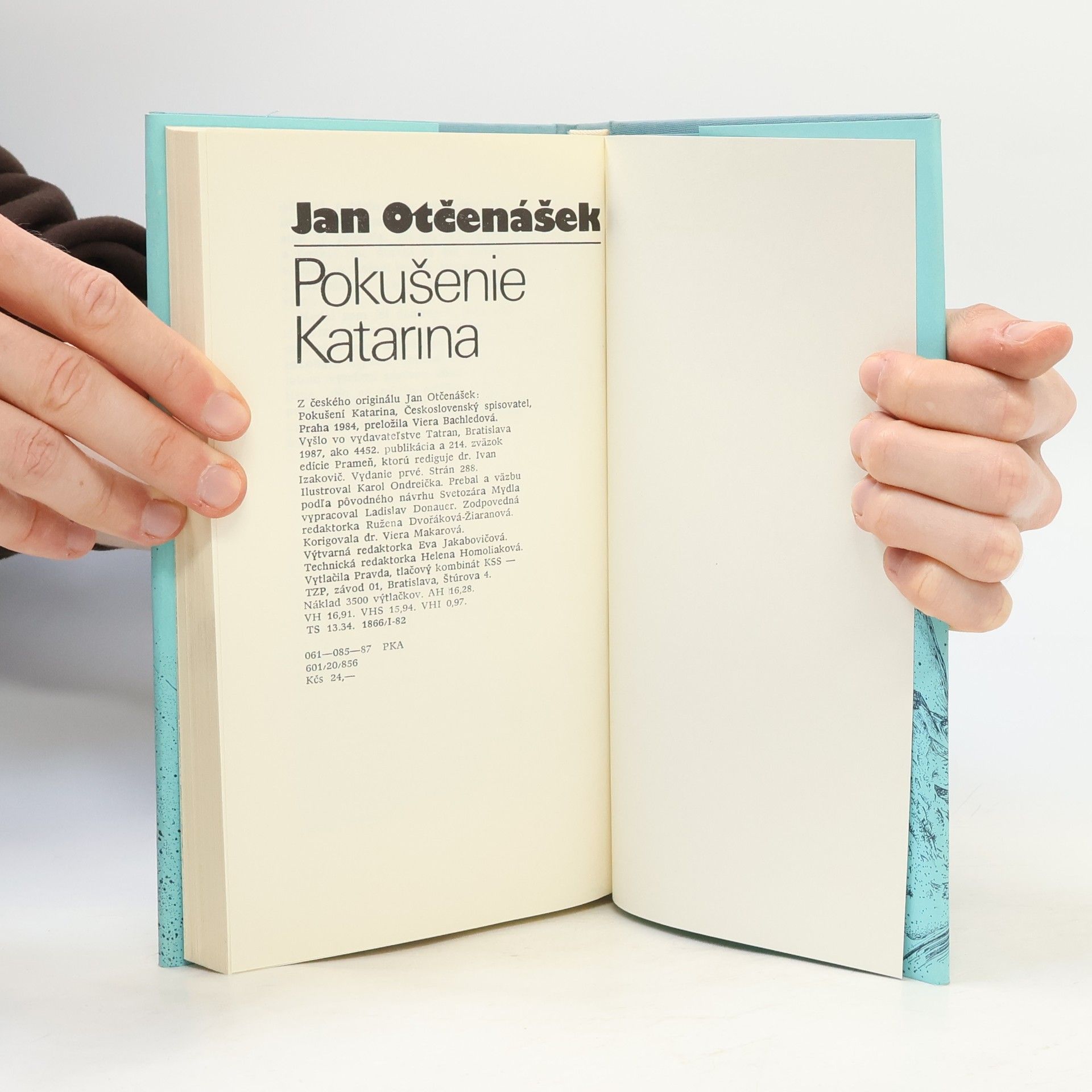 Jan Otčenášek Pokušenie Katarina