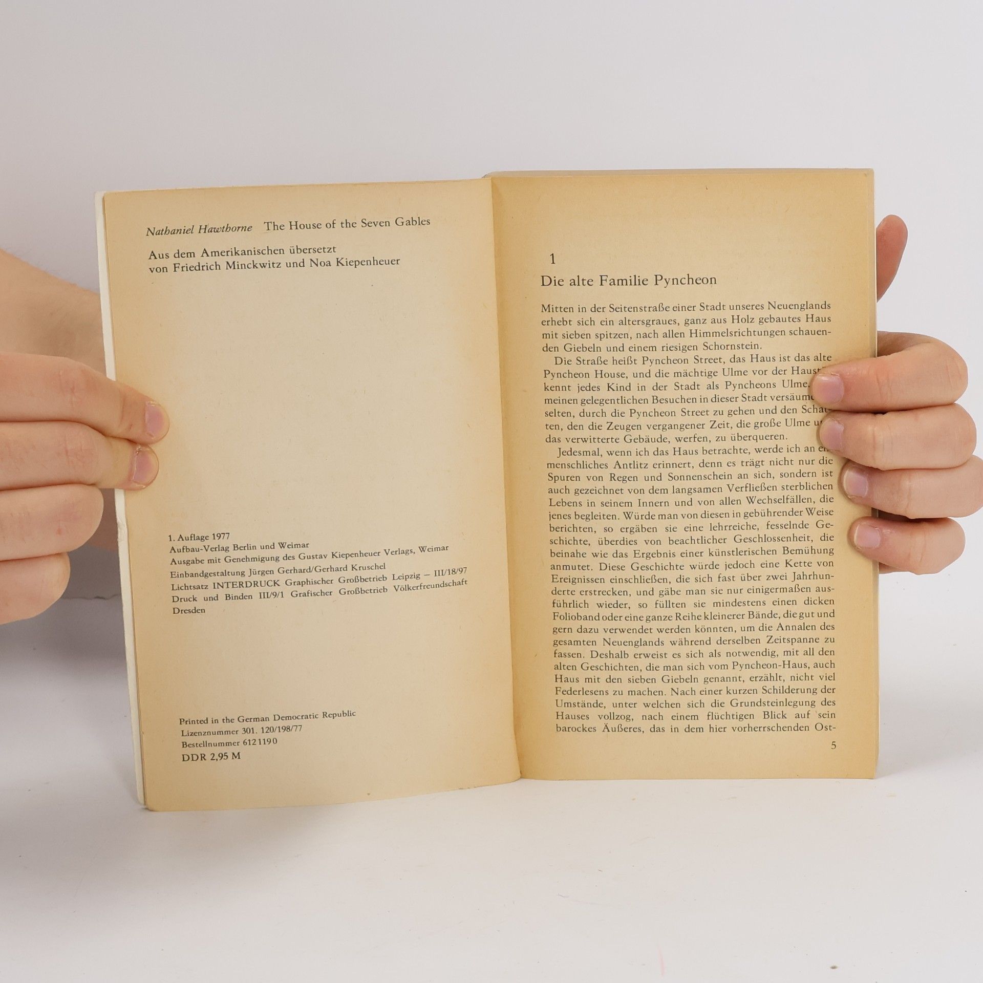 Nathaniel Hawthorne Das Haus mit den sieben Giebeln