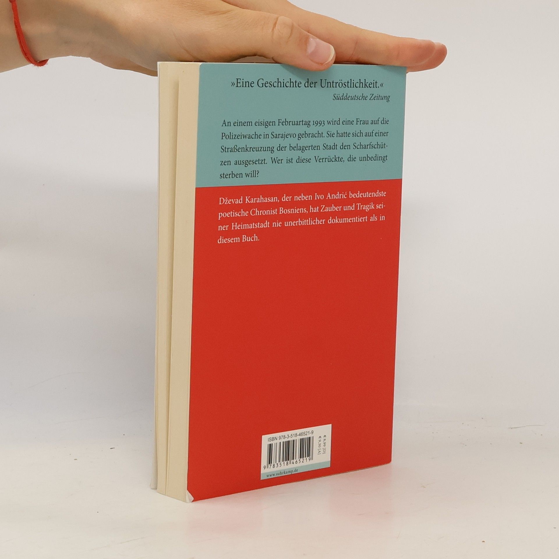 Dževad Karahasan Suhrkamp Taschenbuch - 4521: Sara und Serafina