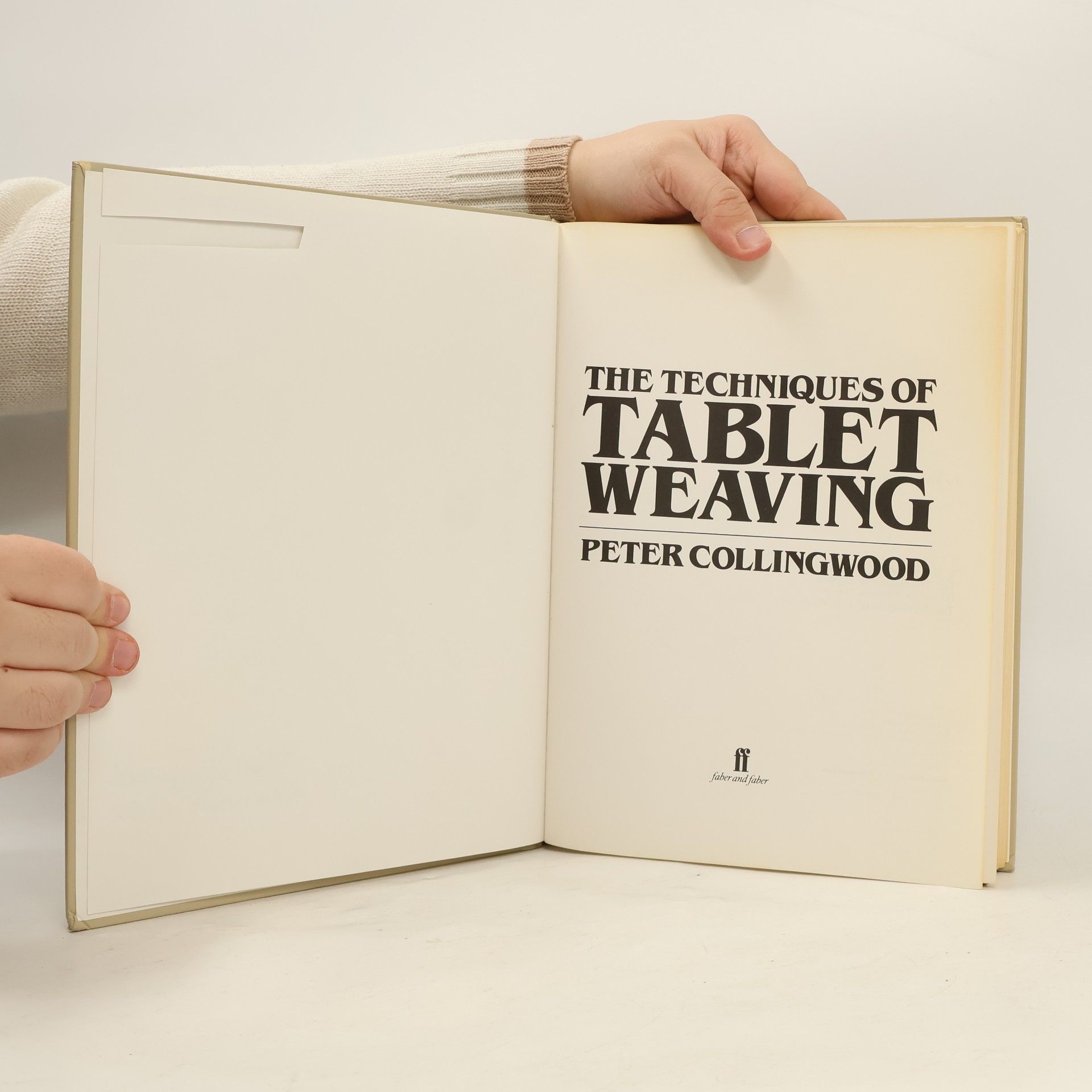 Peter Collingwood Techniques of Tablet Weaving