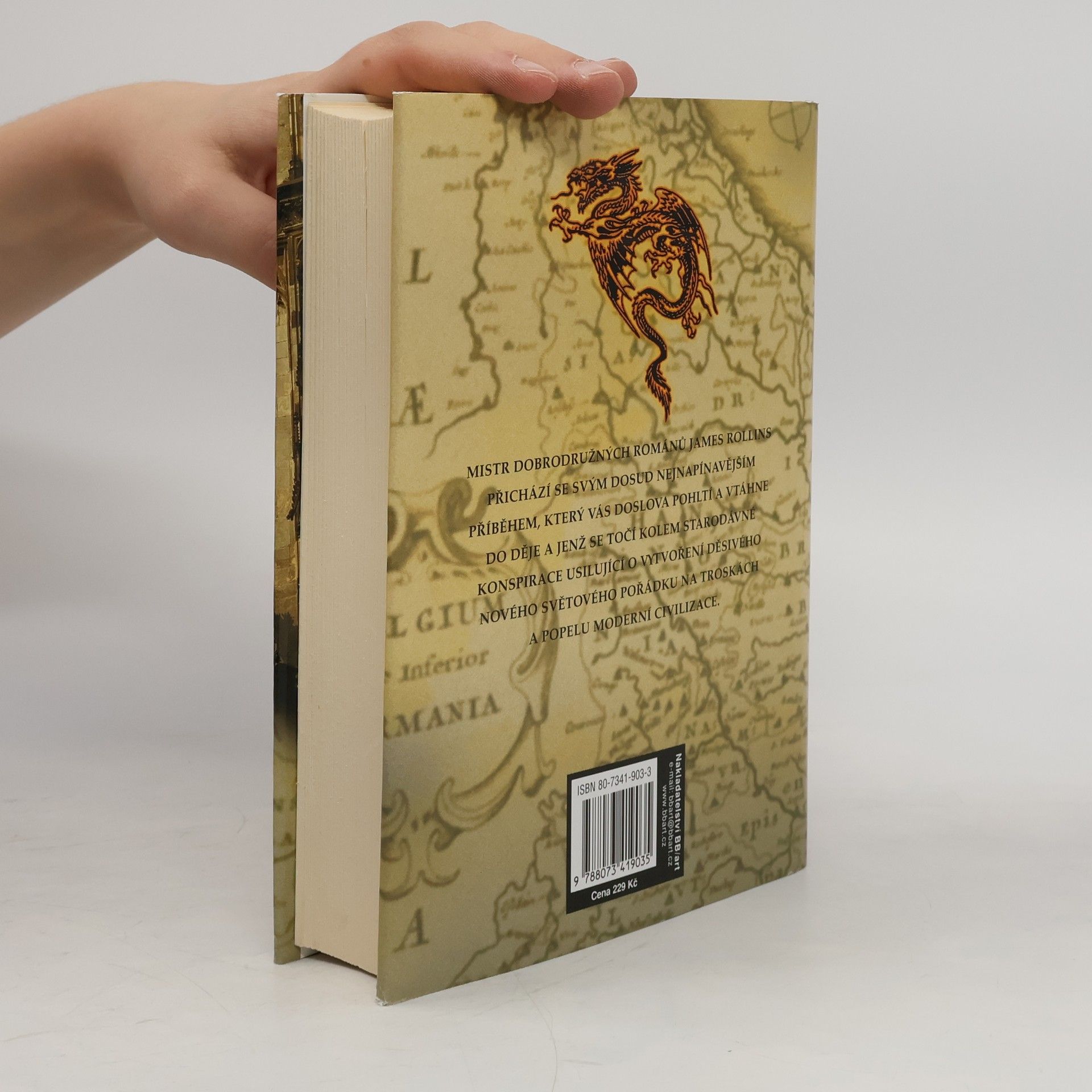 James Rollins Mapa z kostí