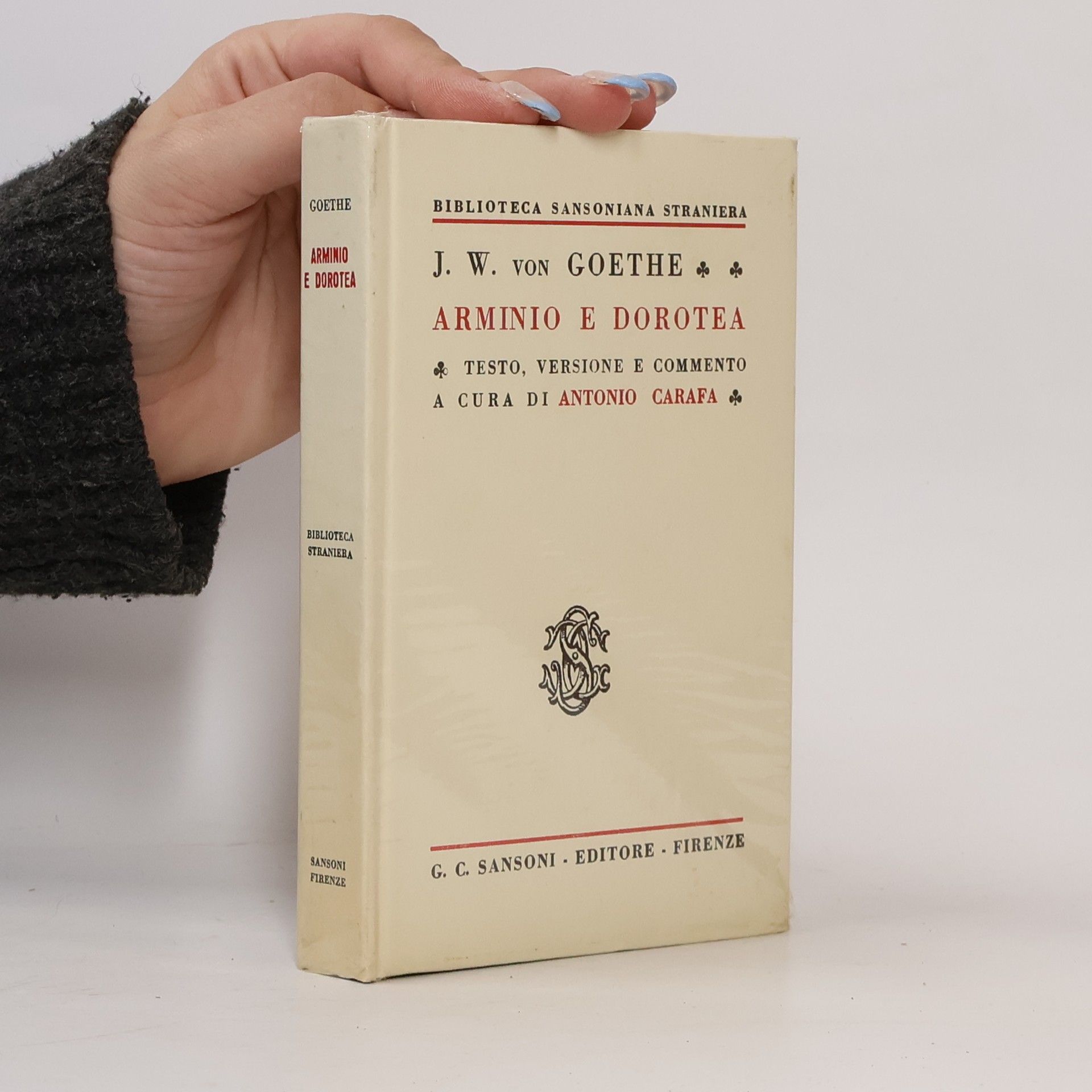 Johann Wolfgang von Goethe Arminio E Dorotea