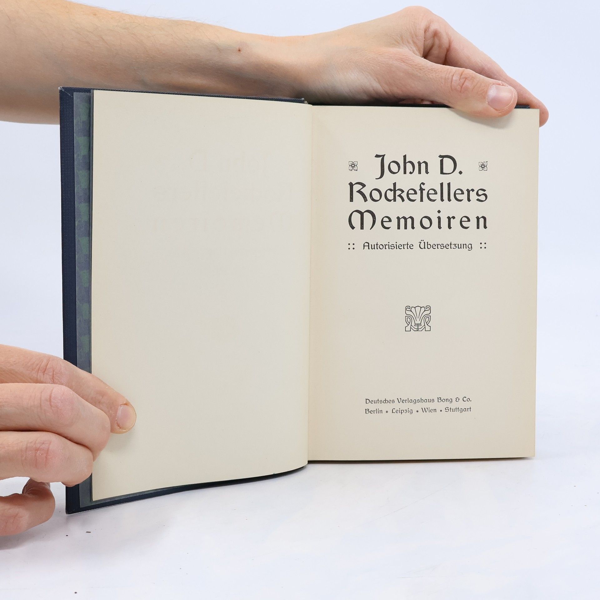Autorenkollektiv John D. Rockefellers Memorien