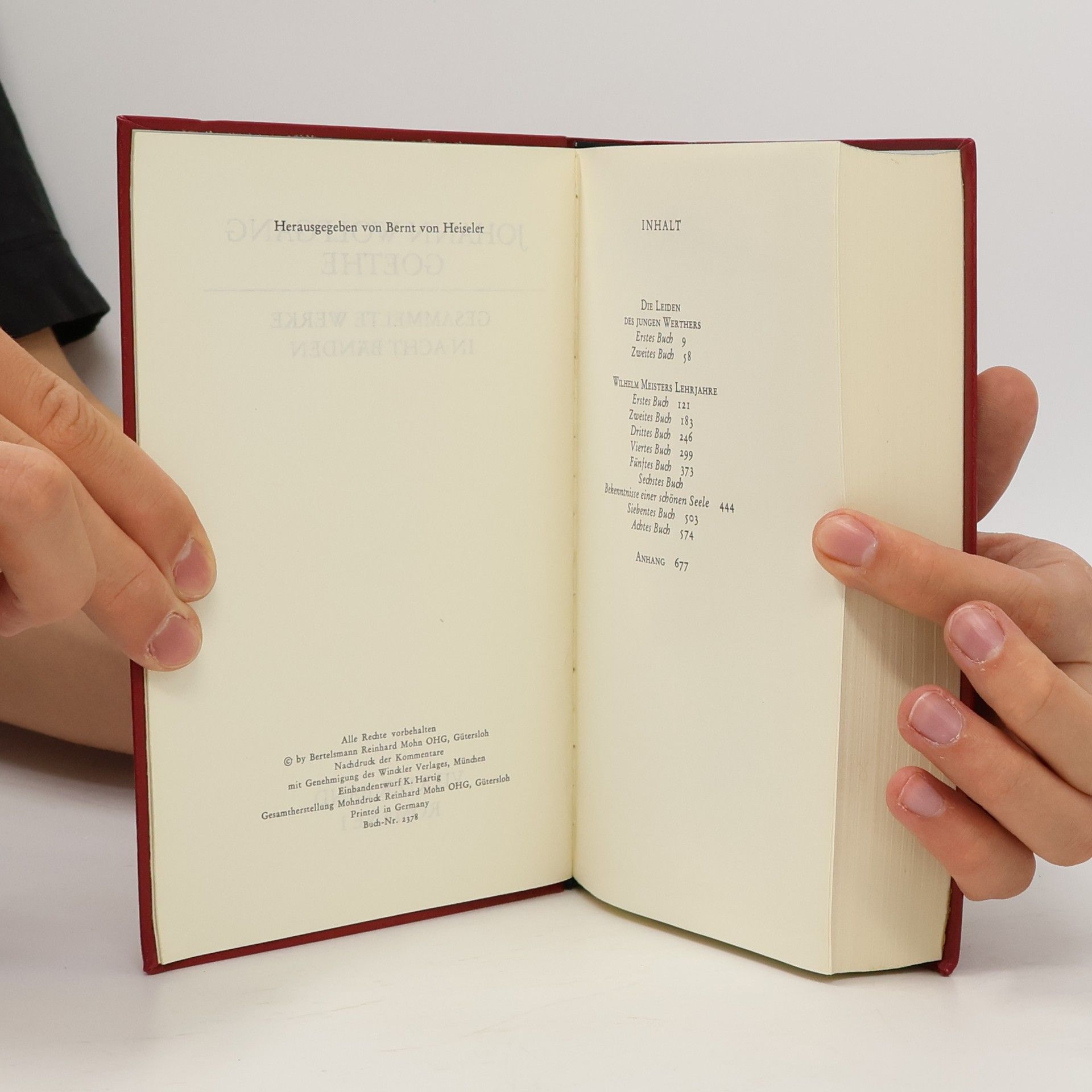 Johann Wolfgang von Goethe Goethes Werke 4
