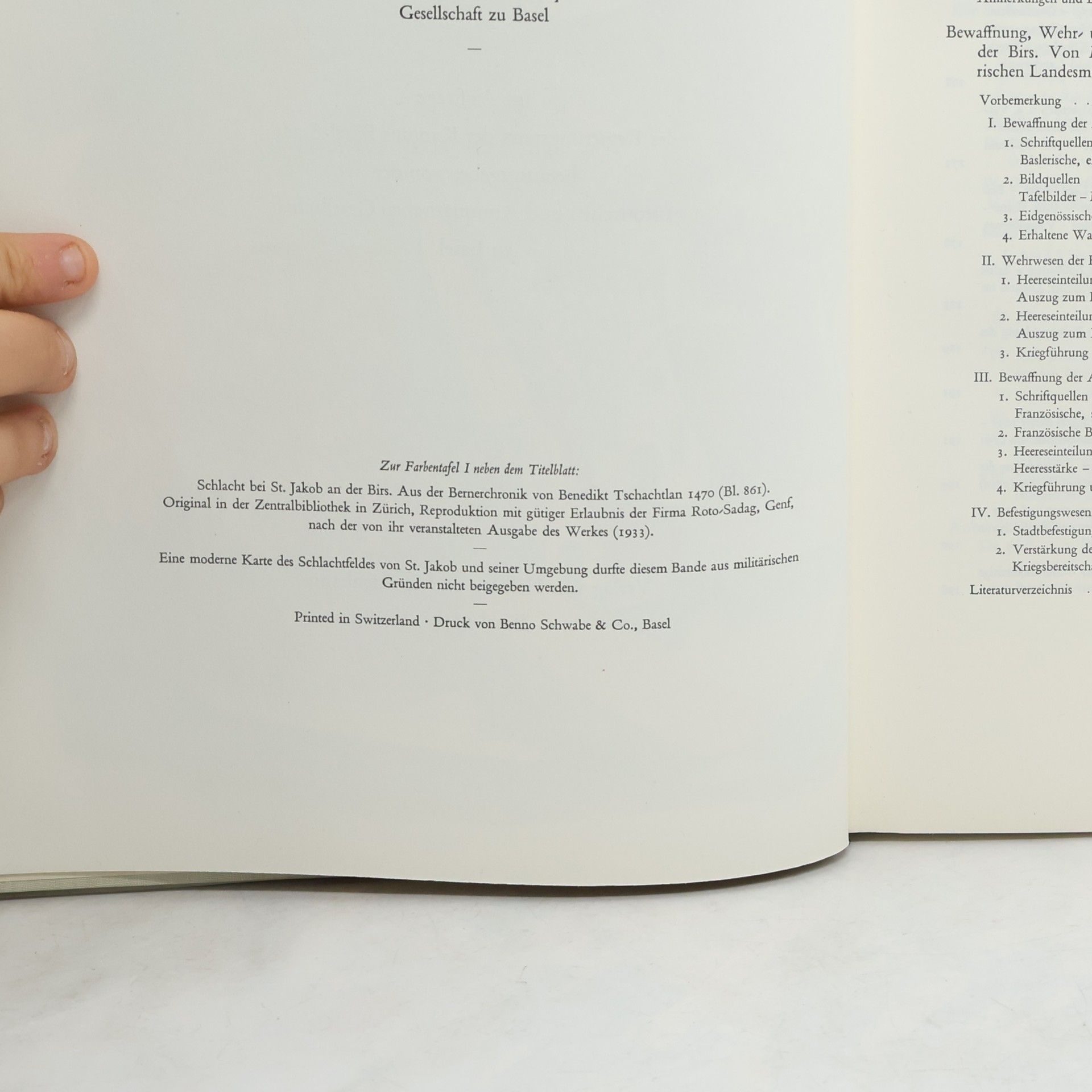 Kolektiv autorů Gedenkbuch zur Fünfhundertjahrfeier der Schlacht bei St. Jakob an der Birs 1444