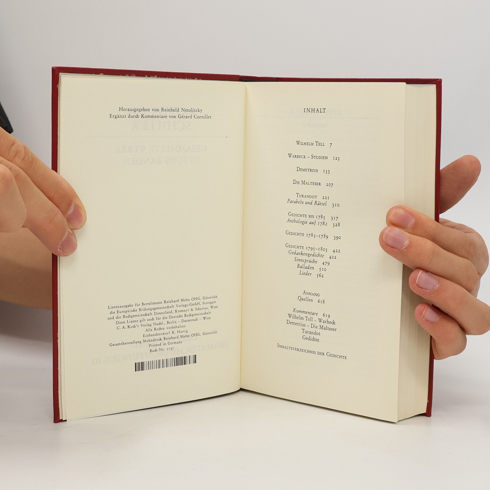 Friedrich Schiller Schillers Werke 3