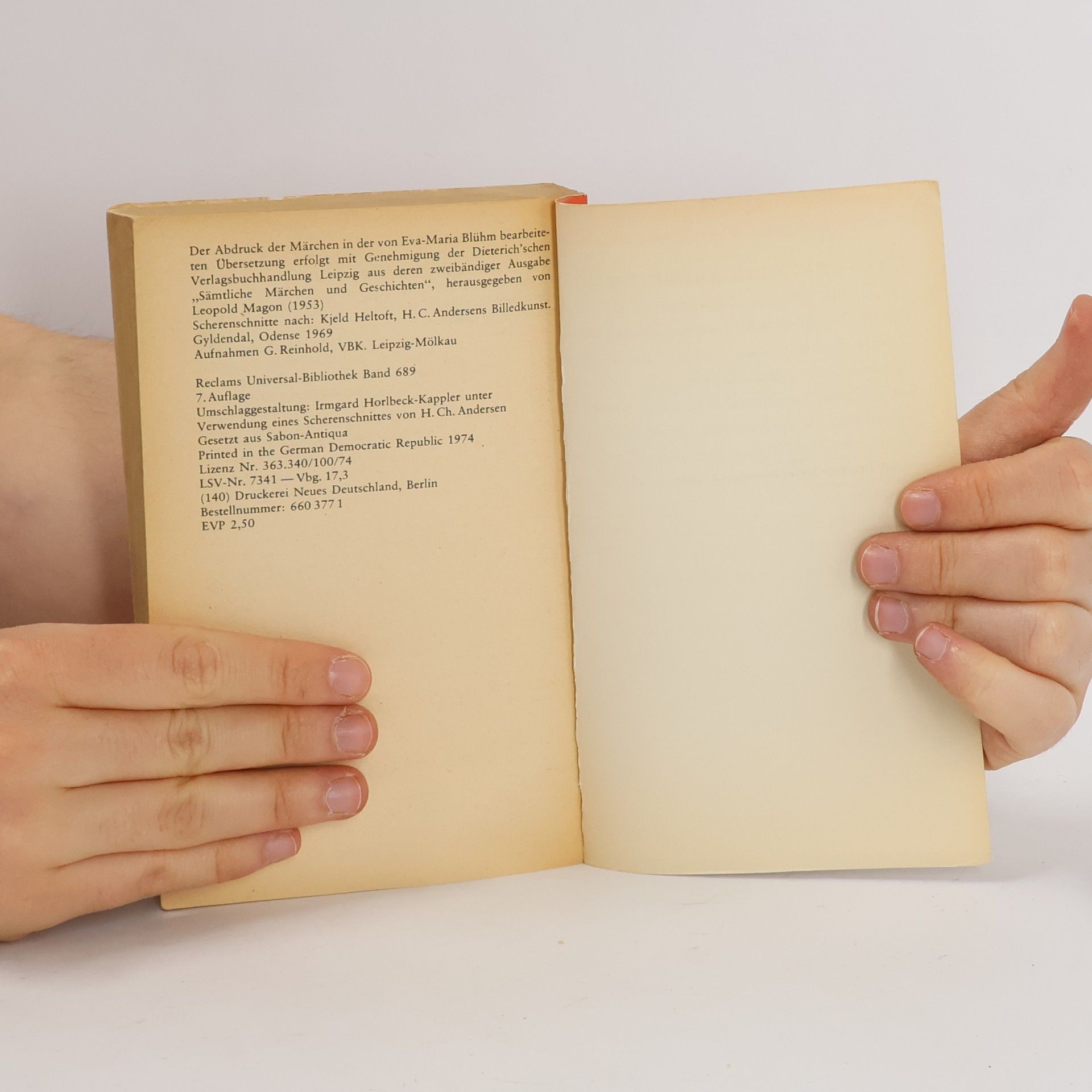 Hans Christian Andersen Märchen und Geschichten