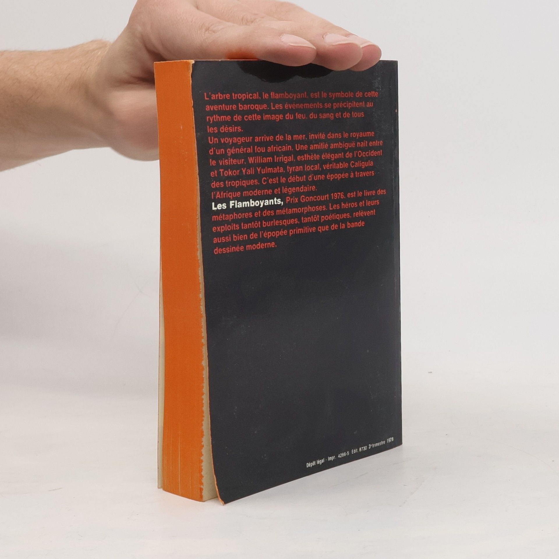Patrick Grainville Les Flamboyants - Texte intégral
