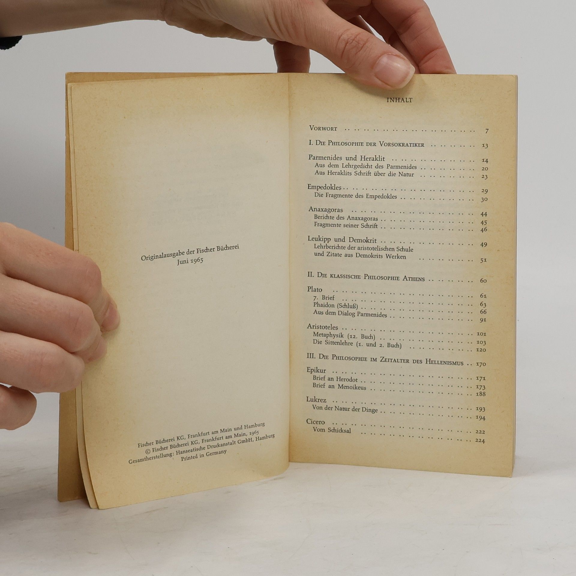 Hans-Georg Gadamer Philosophisches Lesebuch 1