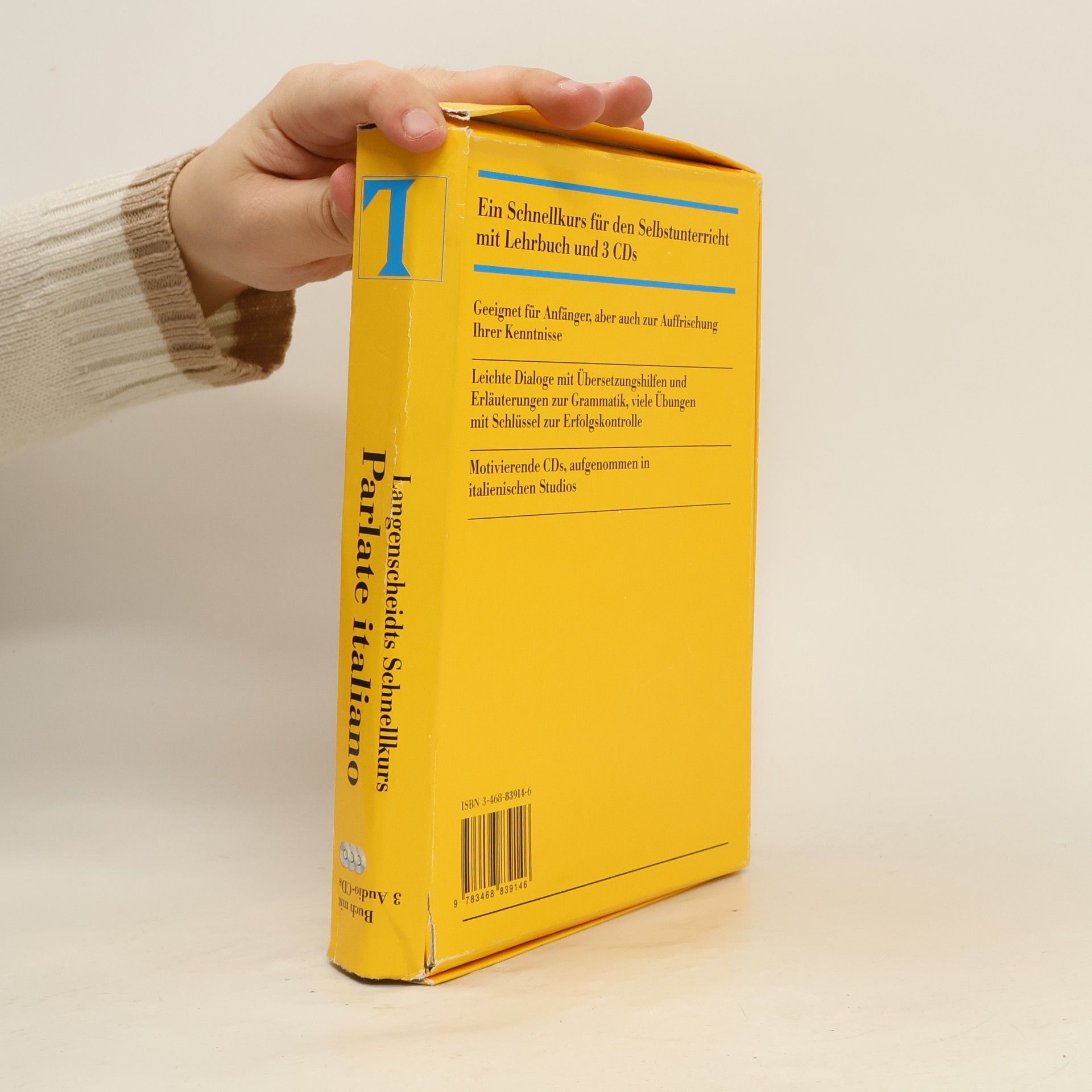 Ima Agustoni Langenscheidts Schnellkurs: Parlate italiano (Lehrbuch + 3 CDs in der Box)