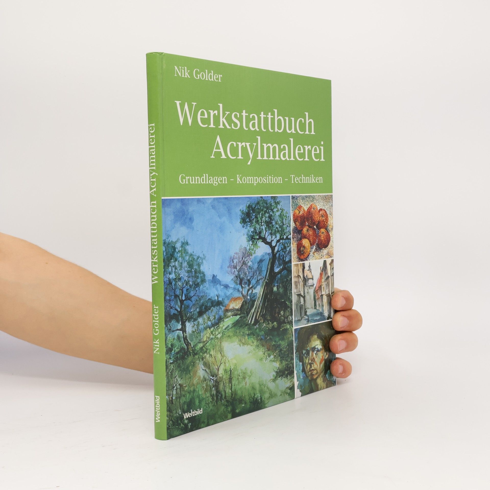 Nikolaus Golder Werkstattbuch Acrylmalerei