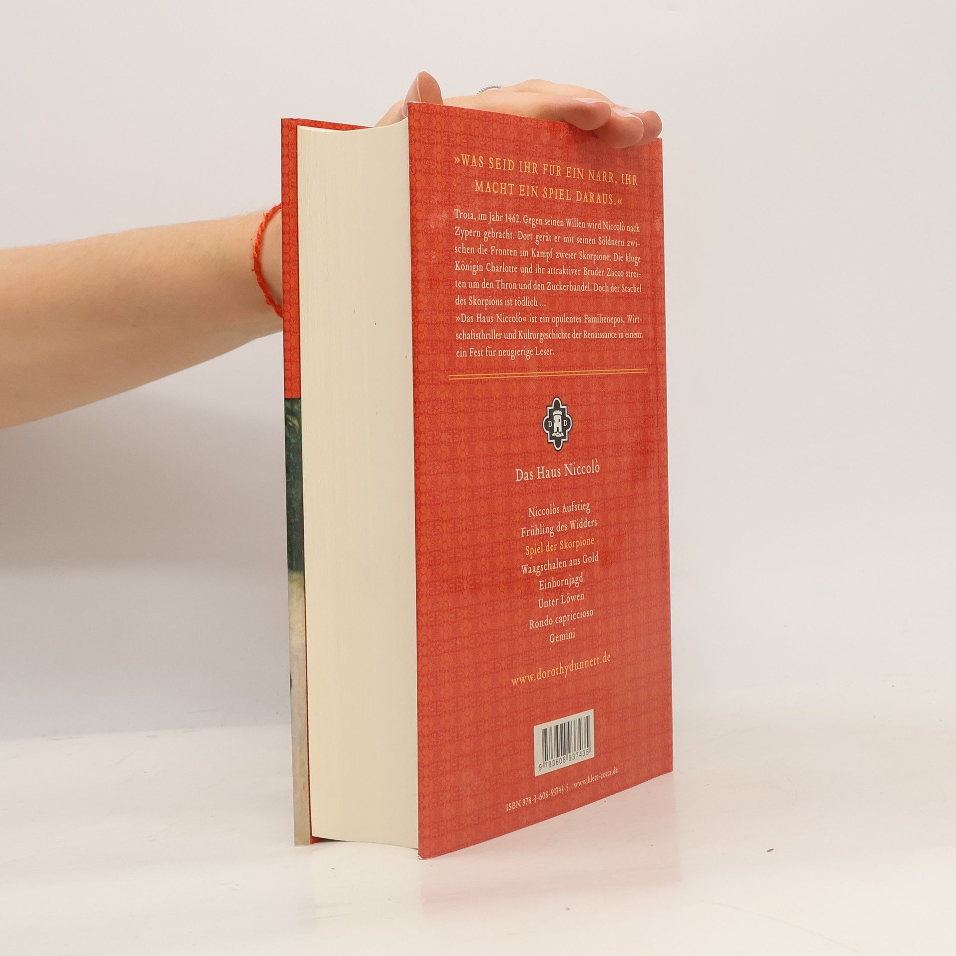 Dorothy Dunnett Das Haus Niccolò. Spiel der Skorpione