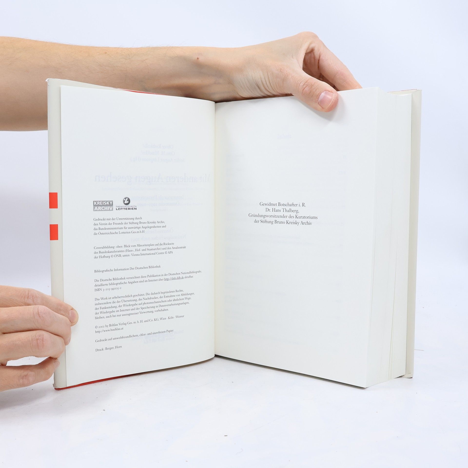 Oliver Rathkolb Mit anderen Augen gesehen. Internationale Perzeptionen Österreichs 1955-1990