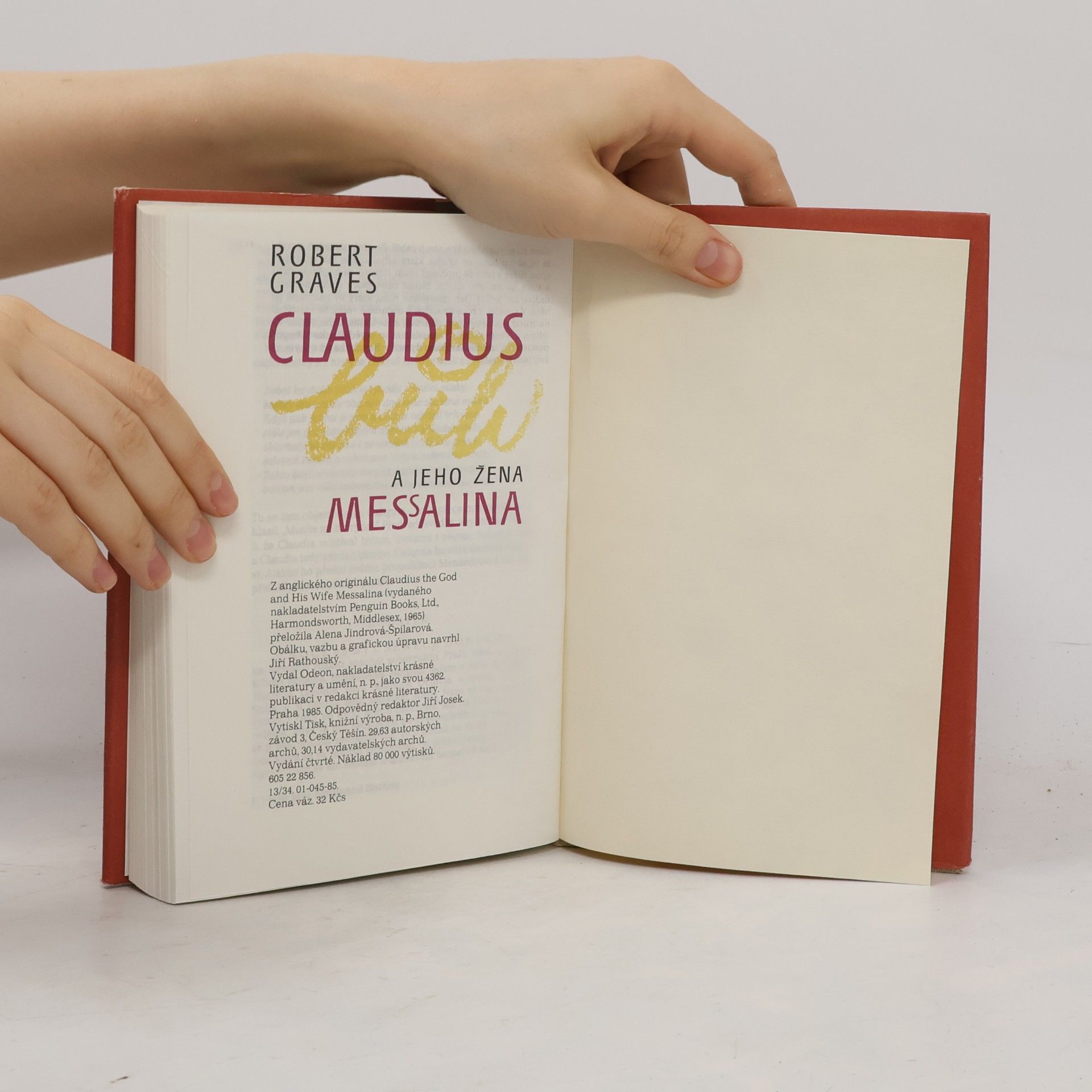 Robert Graves Claudius bůh a jeho žena Messalina
