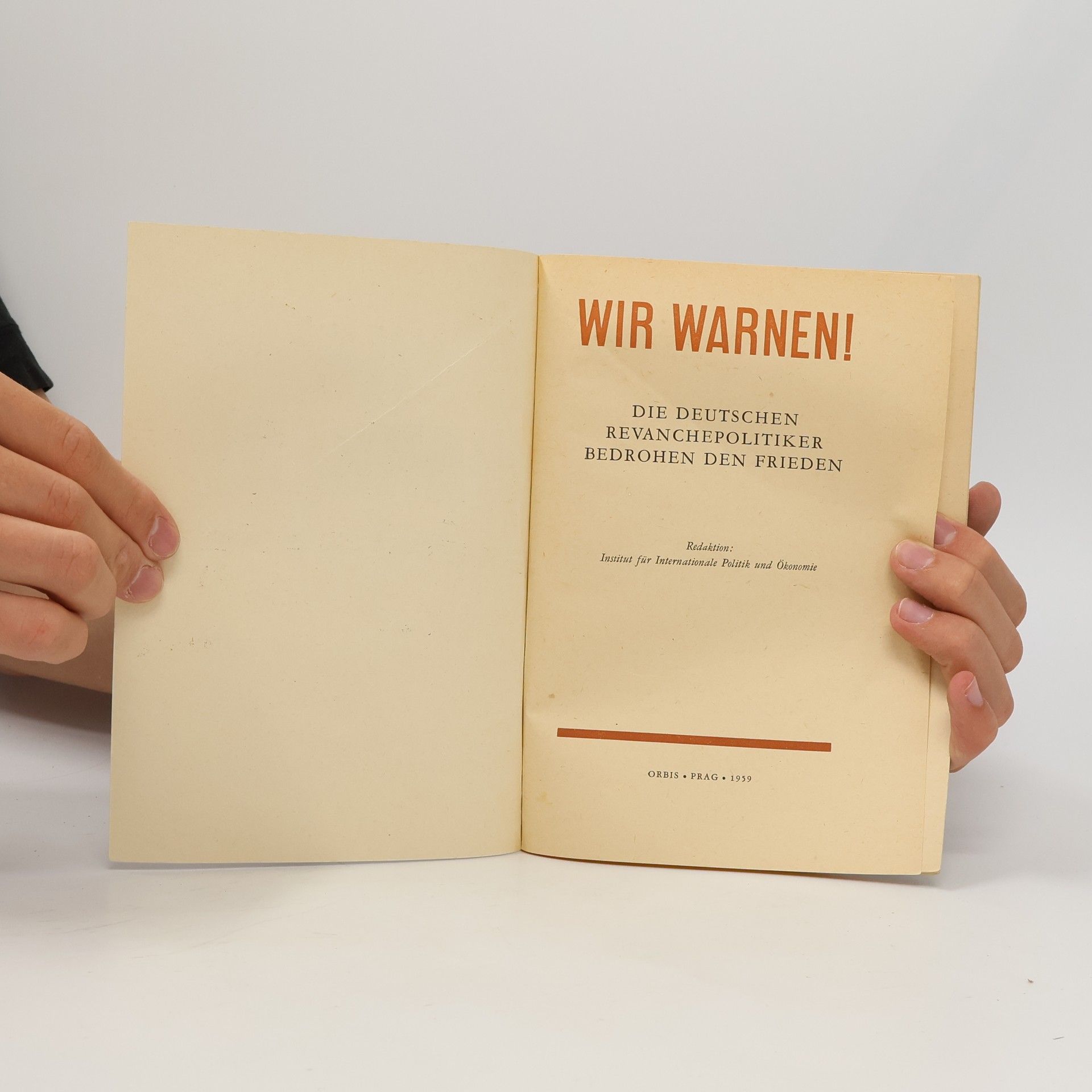 Various authors Wir Warnen!