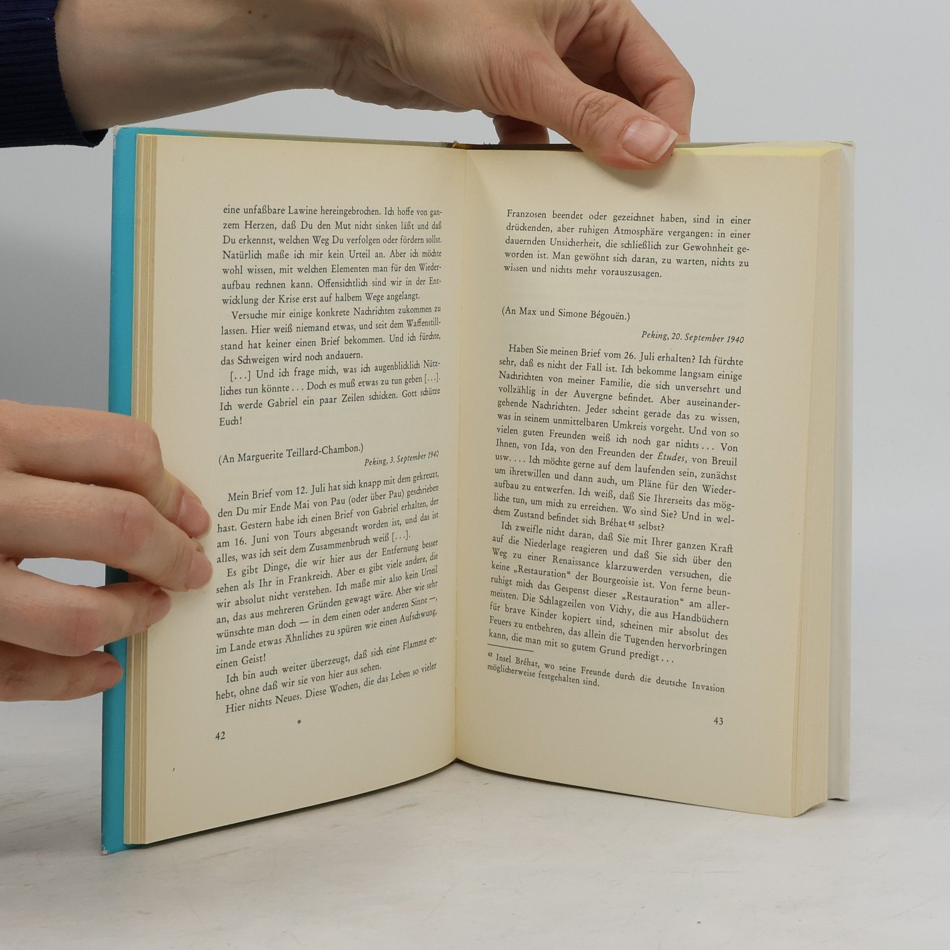 Pierre Teilhard de Chardin Pilger der Zukunft Neue Reisebriefe