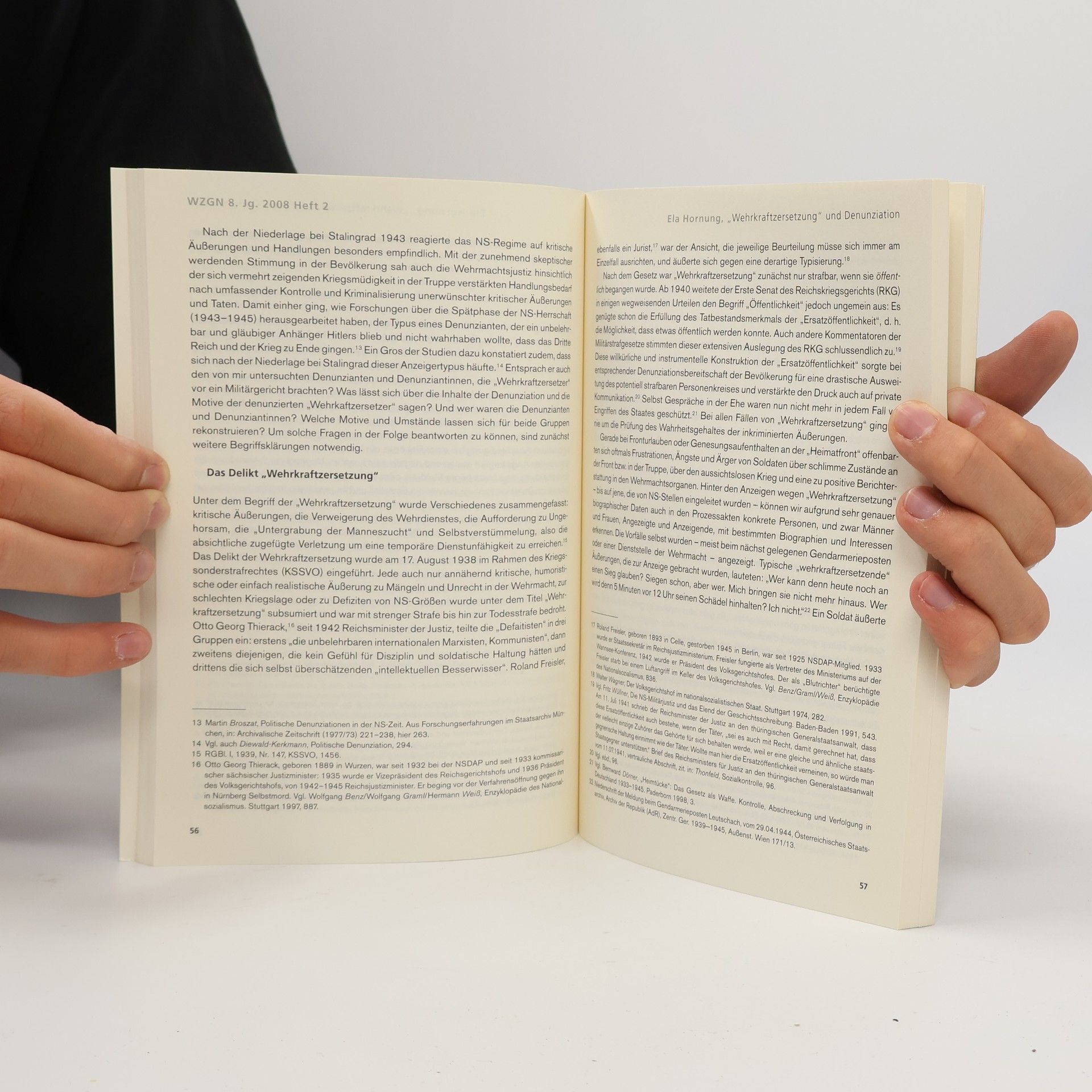 Maria Fritsche Wiener Zeitschrift zur Geschichte der Neuzeit - 8. Jahrgang 2008 Heft 2: Deserteure