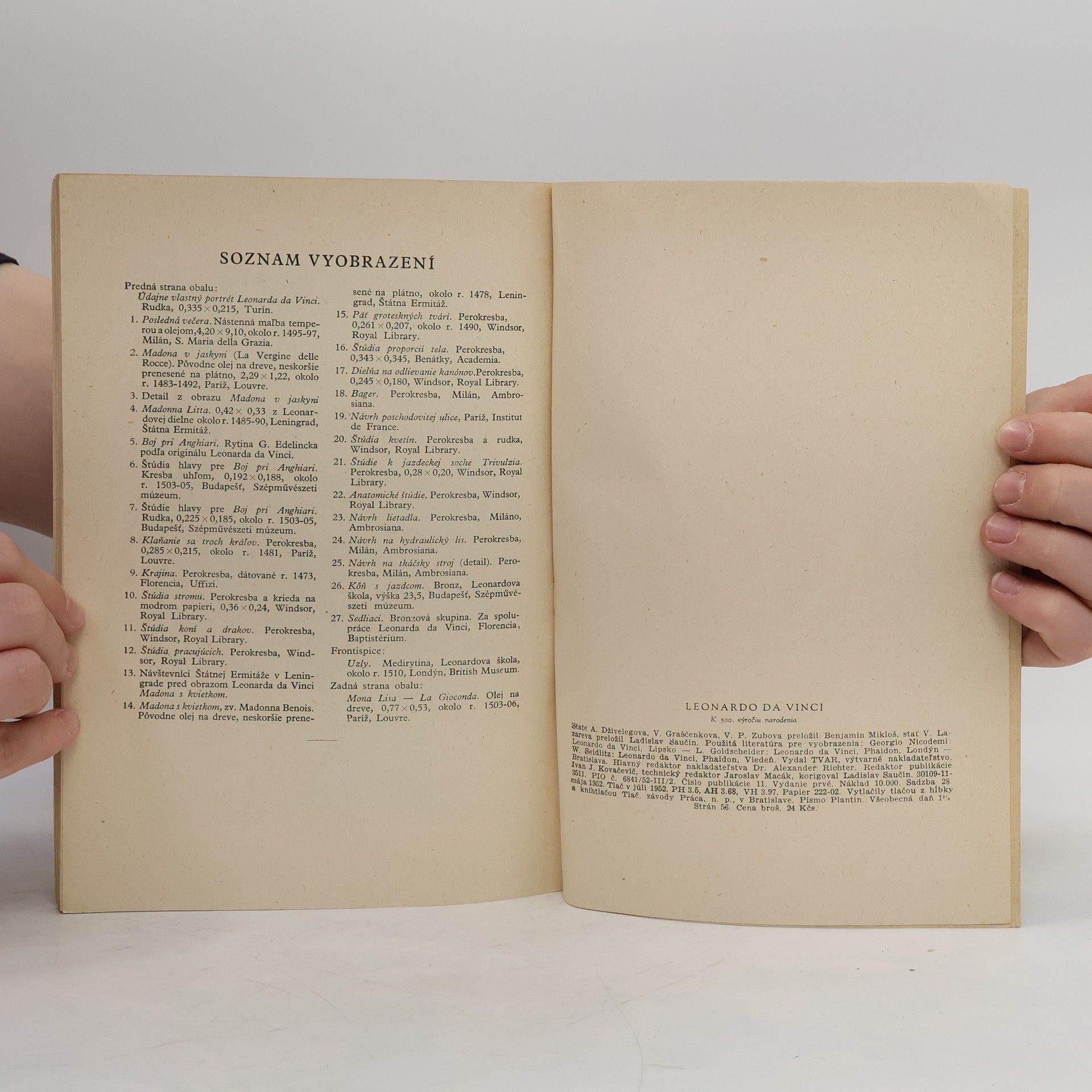 Various authors Leonardo Da Vinci. K 500. výročiu narodenia
