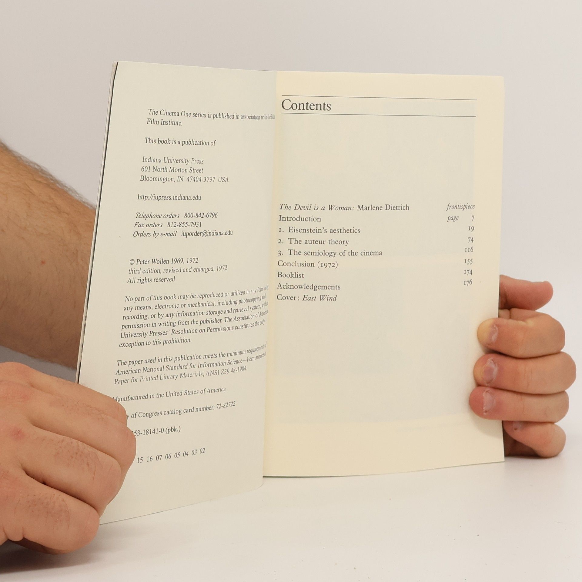 Peter Wollen Signs and Meaning in the Cinema