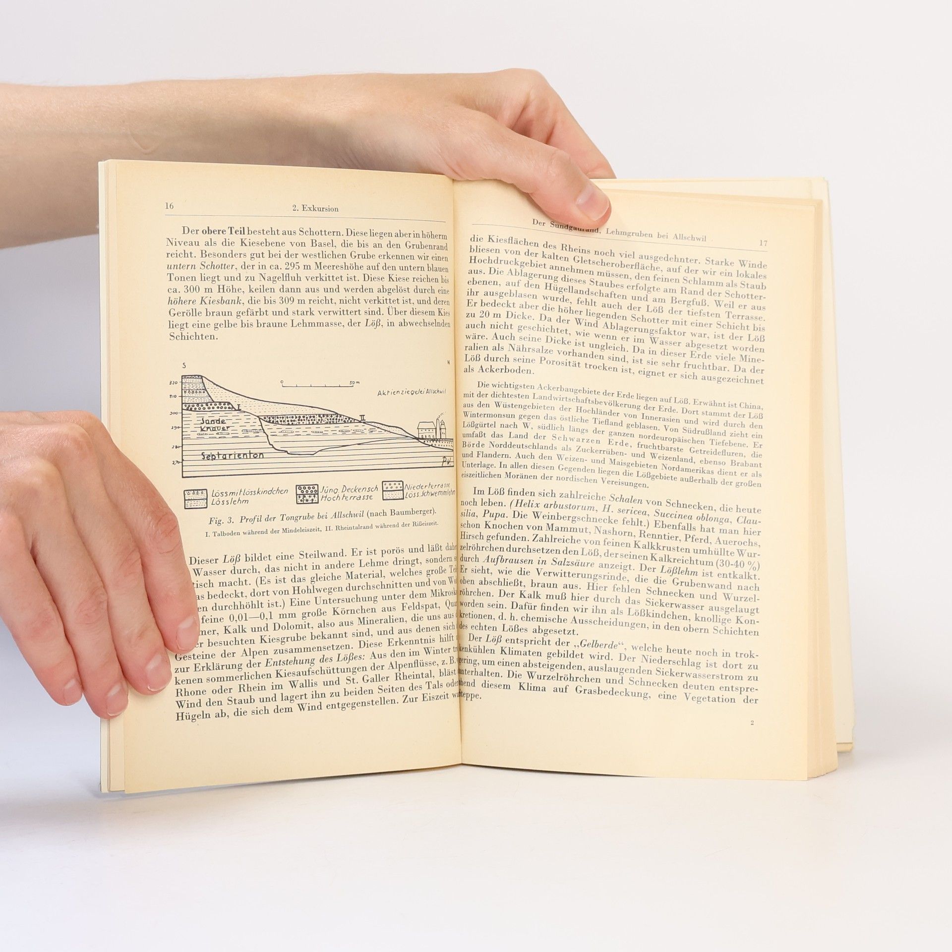 Paul Vosseler Einführung in die Geologie der Umgebung von Basel