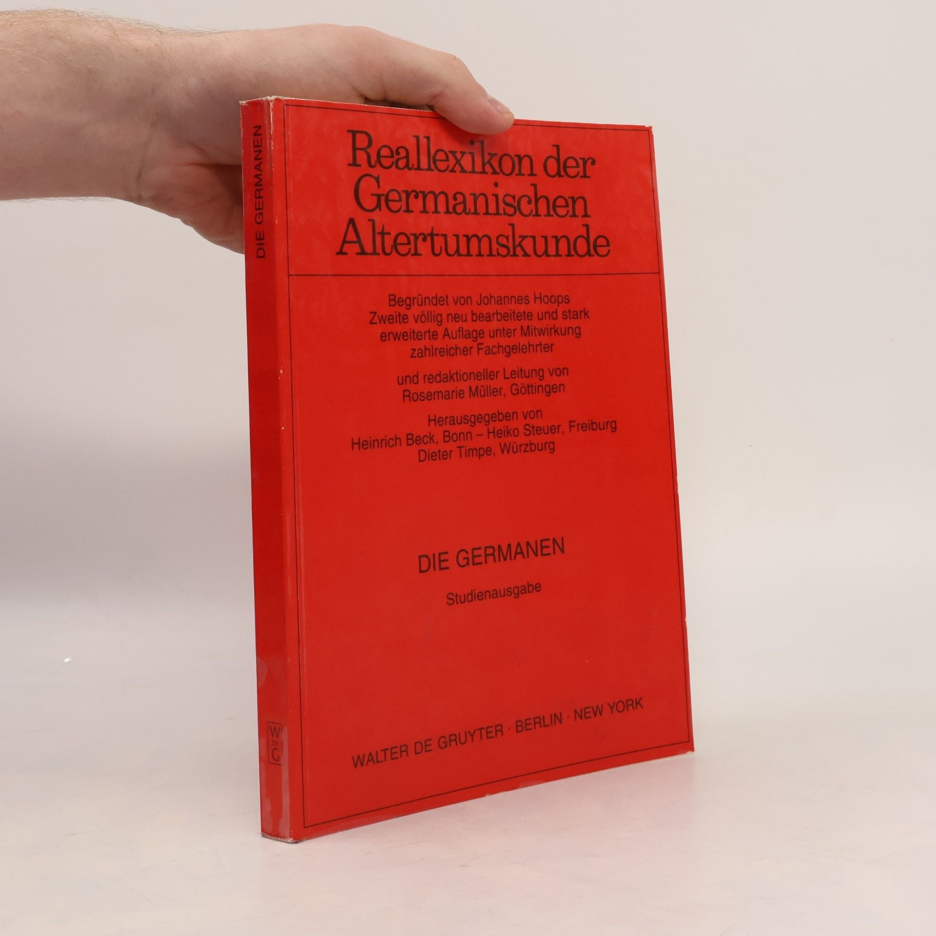 Autorenkollektiv Reallexikon der germanischen Altertumskunde