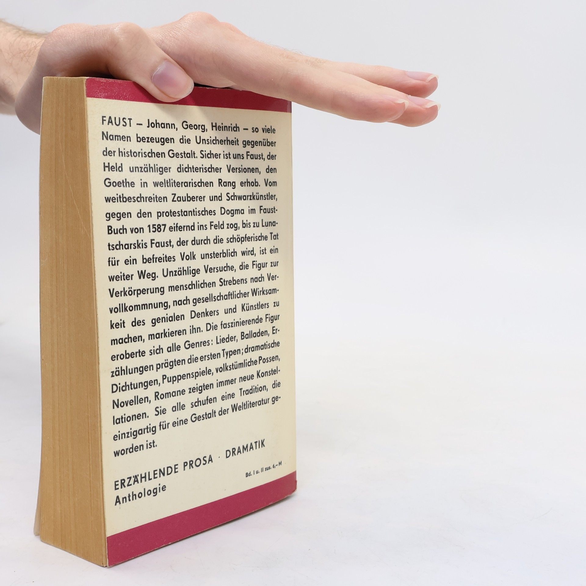 Eike Middell Faust: Eine Anthologie