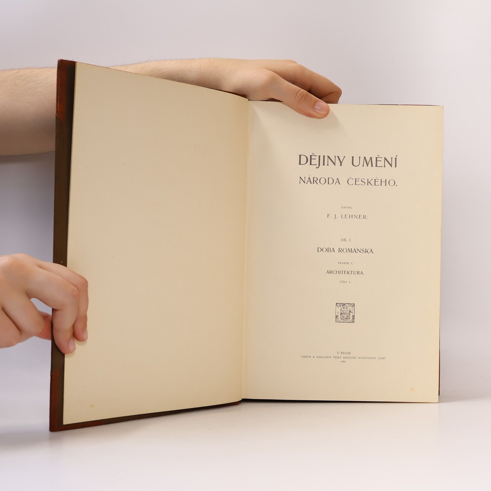 Lehner F. J. Dějiny umění národa českého