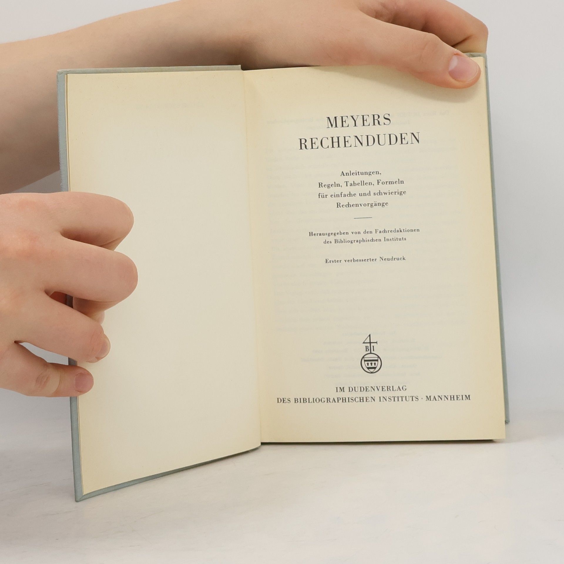Autorenkollektiv Meyers Rechenduden I