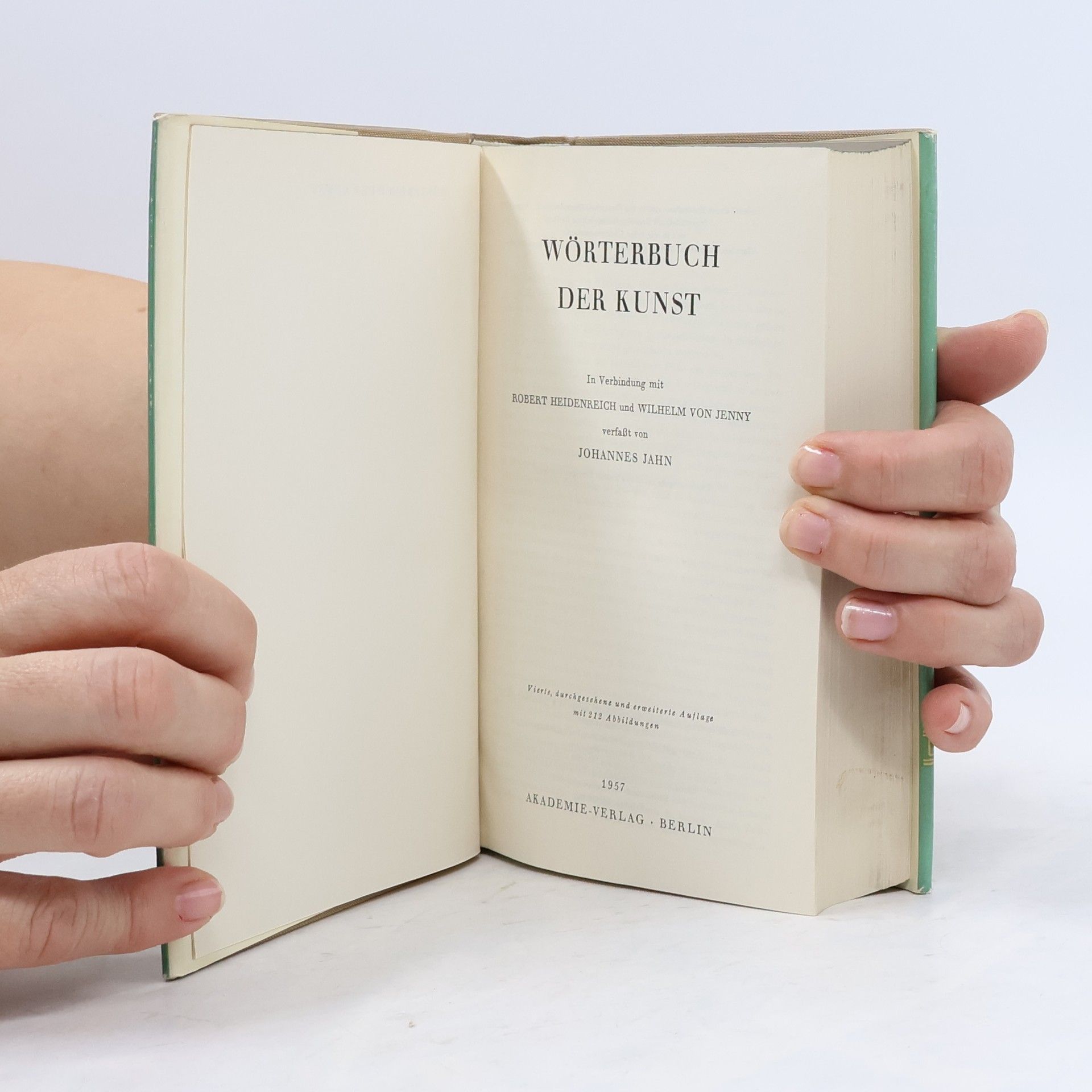 Robert Heidenreich Wörterbuch der Kunst