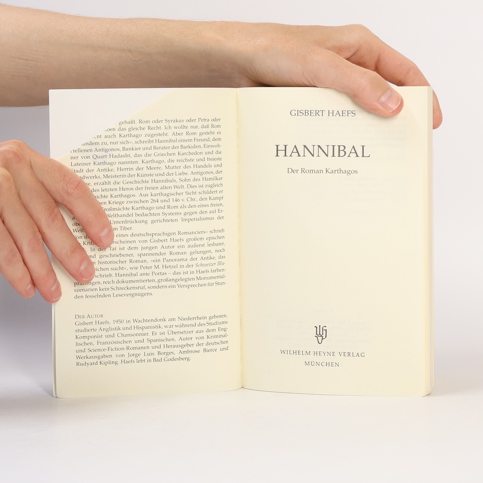 Gisbert Haefs Hannibal