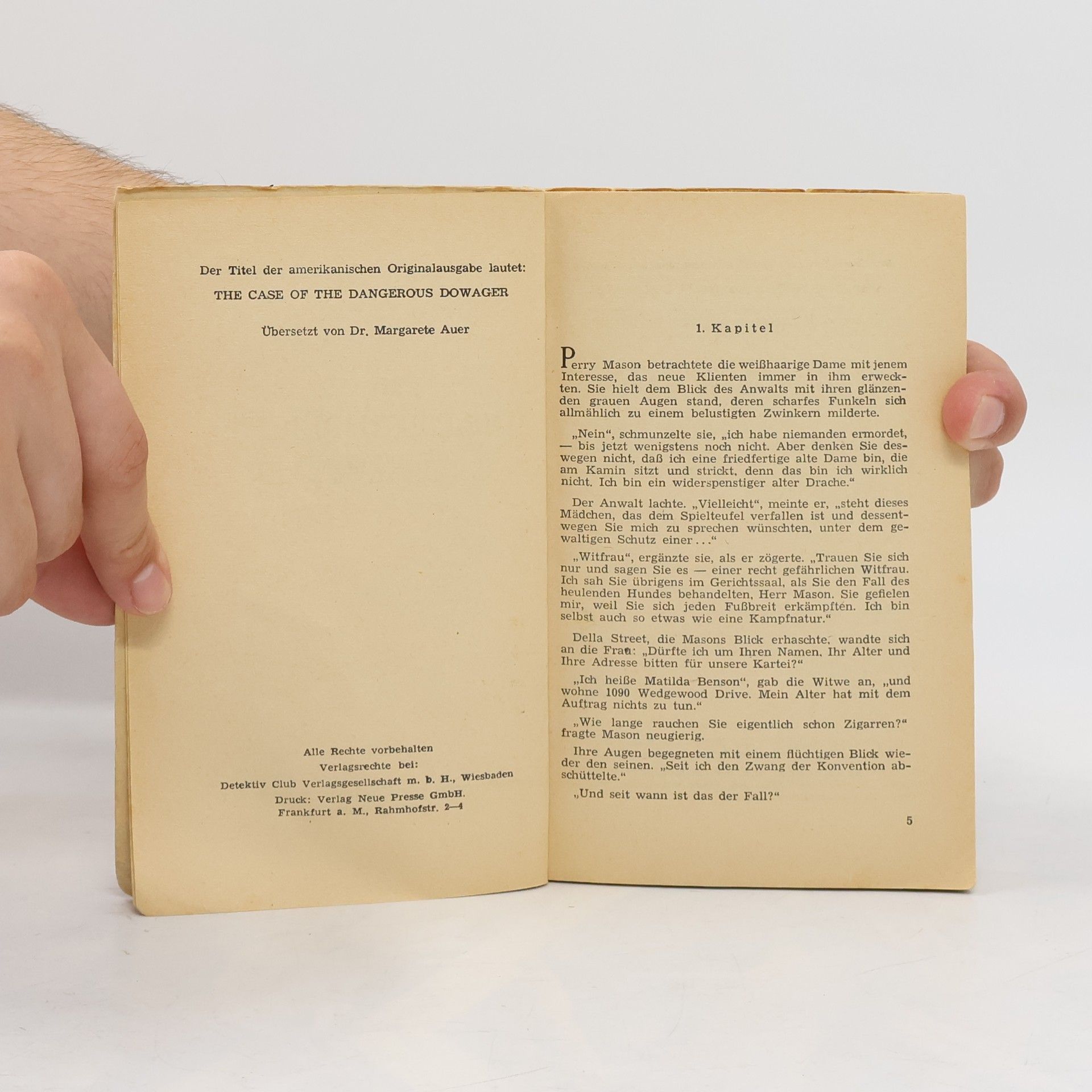 Erle Stanley Gardner Die gefährliche Großmutter
