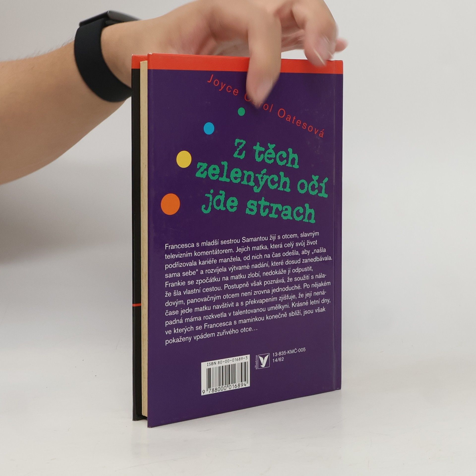 Joyce Carol Oates Z těch zelených očí jde strach