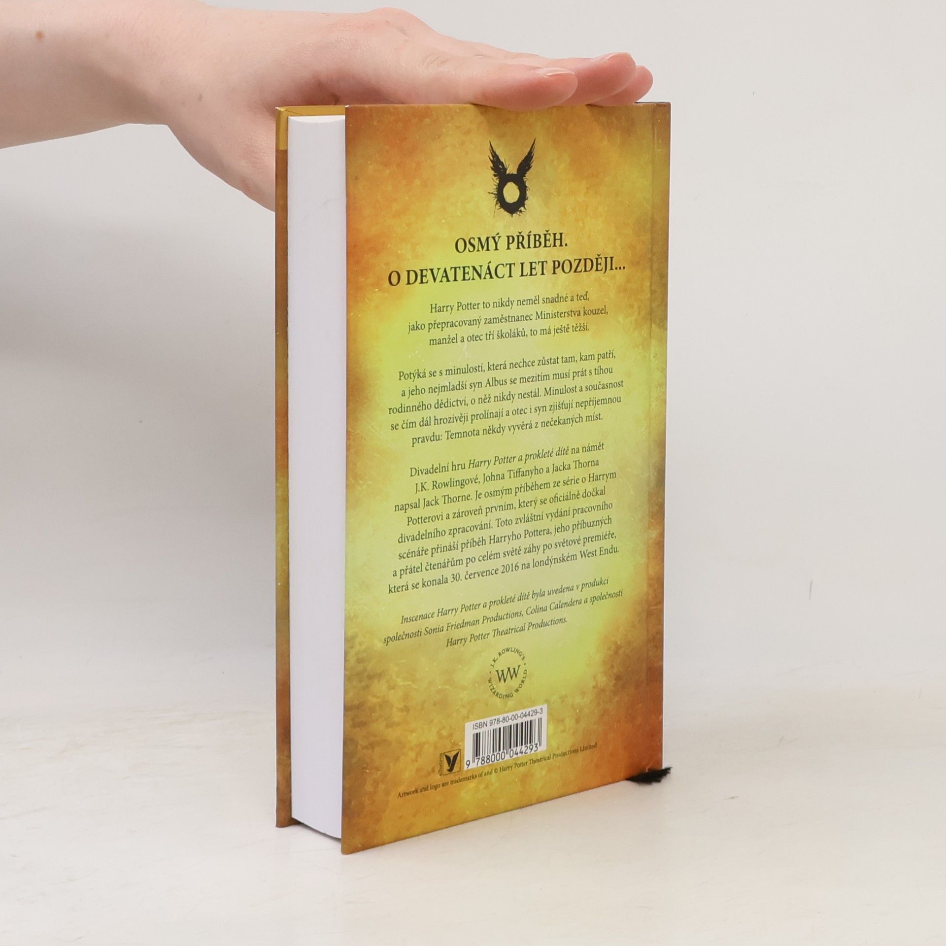 Jack Thorne Harry Potter a prokleté dítě