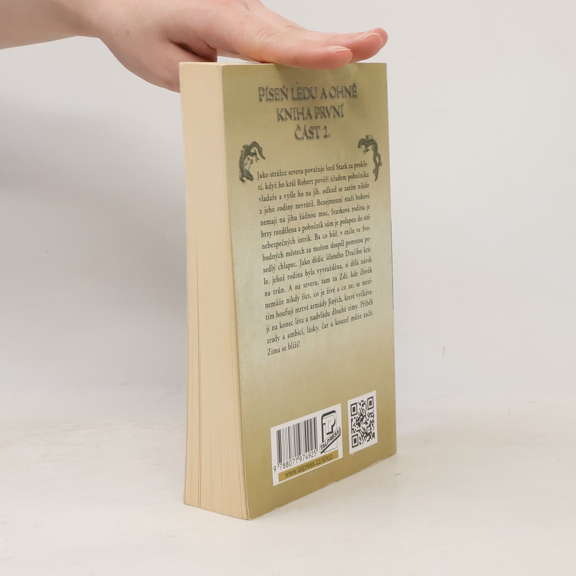 George R. R. Martin Hra o trůny. Část druhá