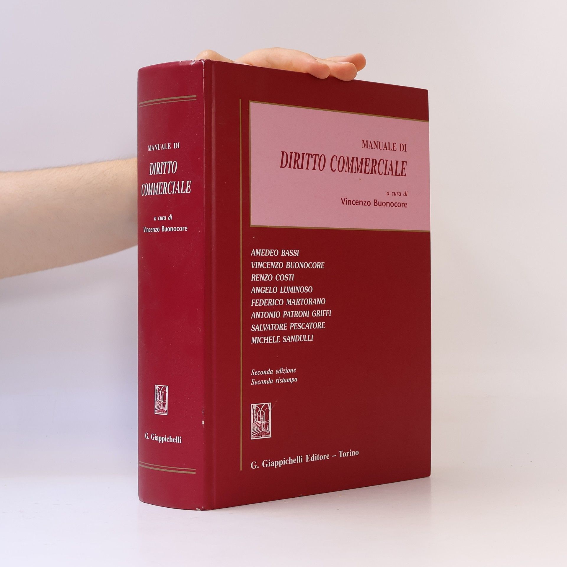 Renzo Costi Manuale di diritto commerciale