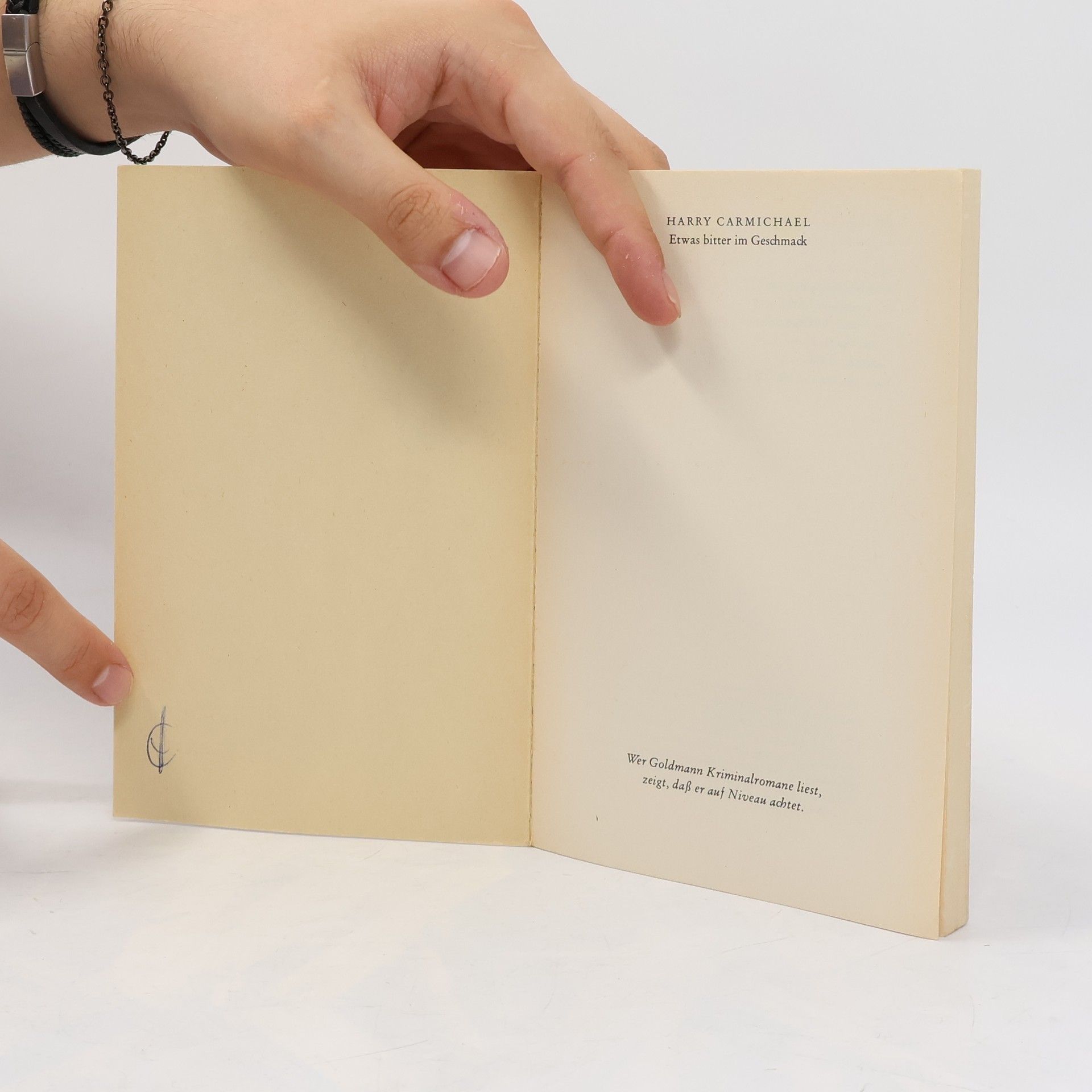 Harry Carmichael Goldmann Taschen Krimi - 4031: Etwas bitter im Geschmack