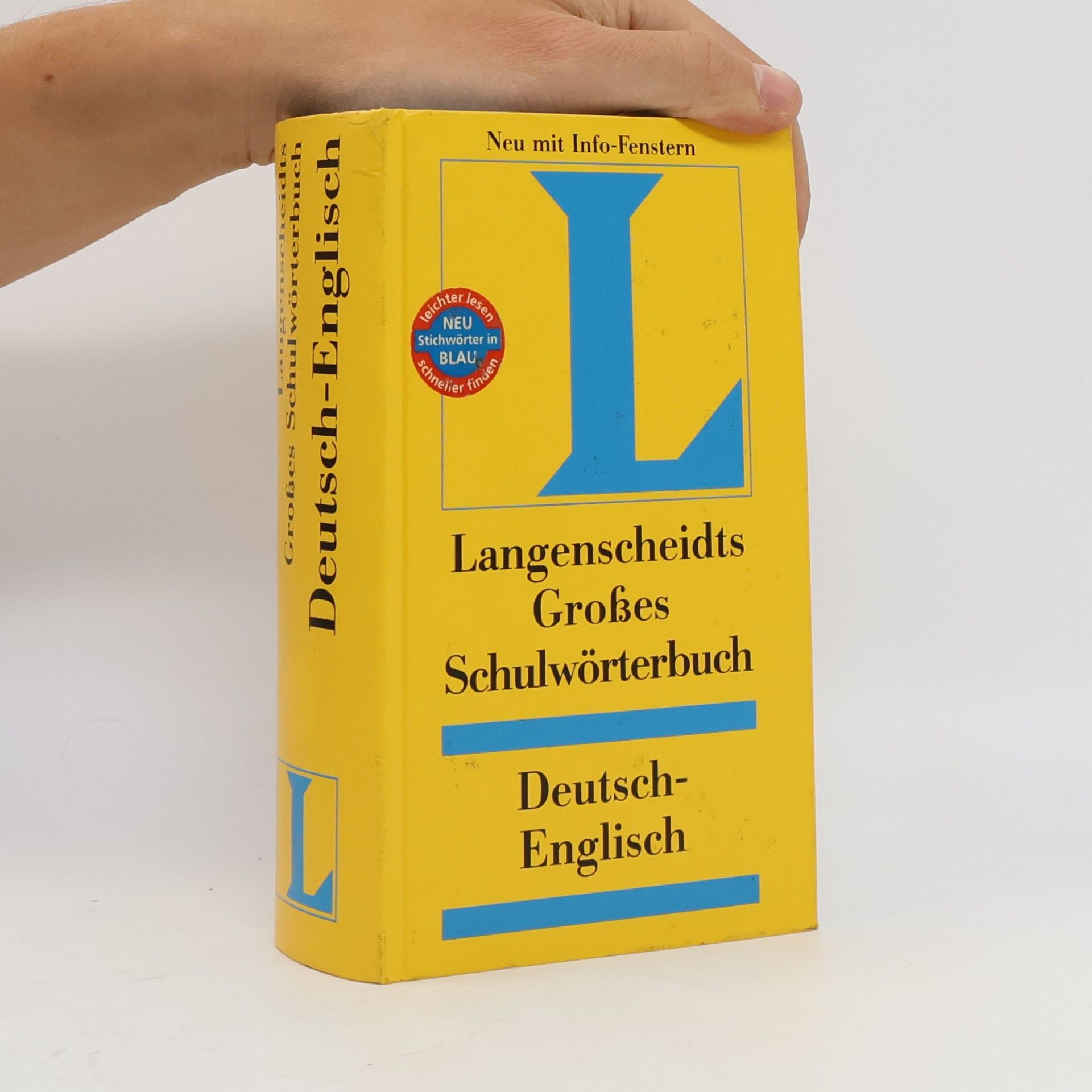 Autorenkollektiv Großes Schulwörterbuch. Deutsch - Englisch.