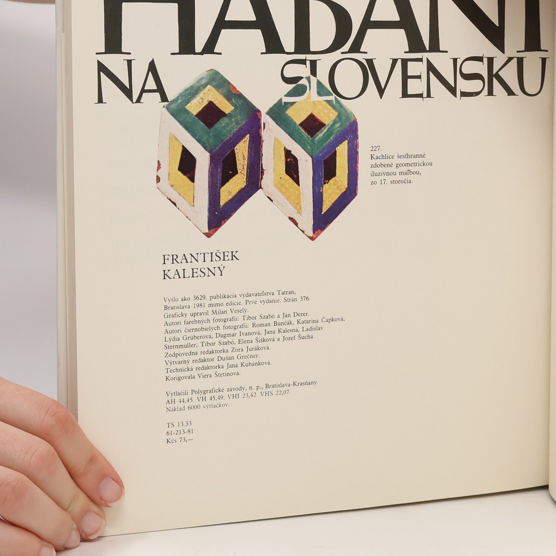 František Kalesný Habáni na Slovensku