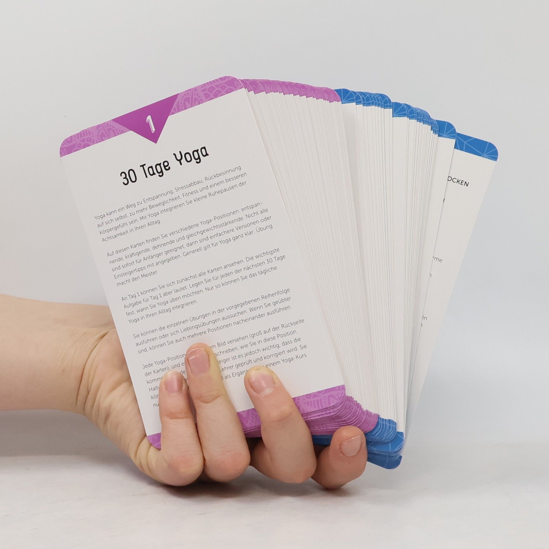Various authors 30-Tage-Challenge Box. Yoga