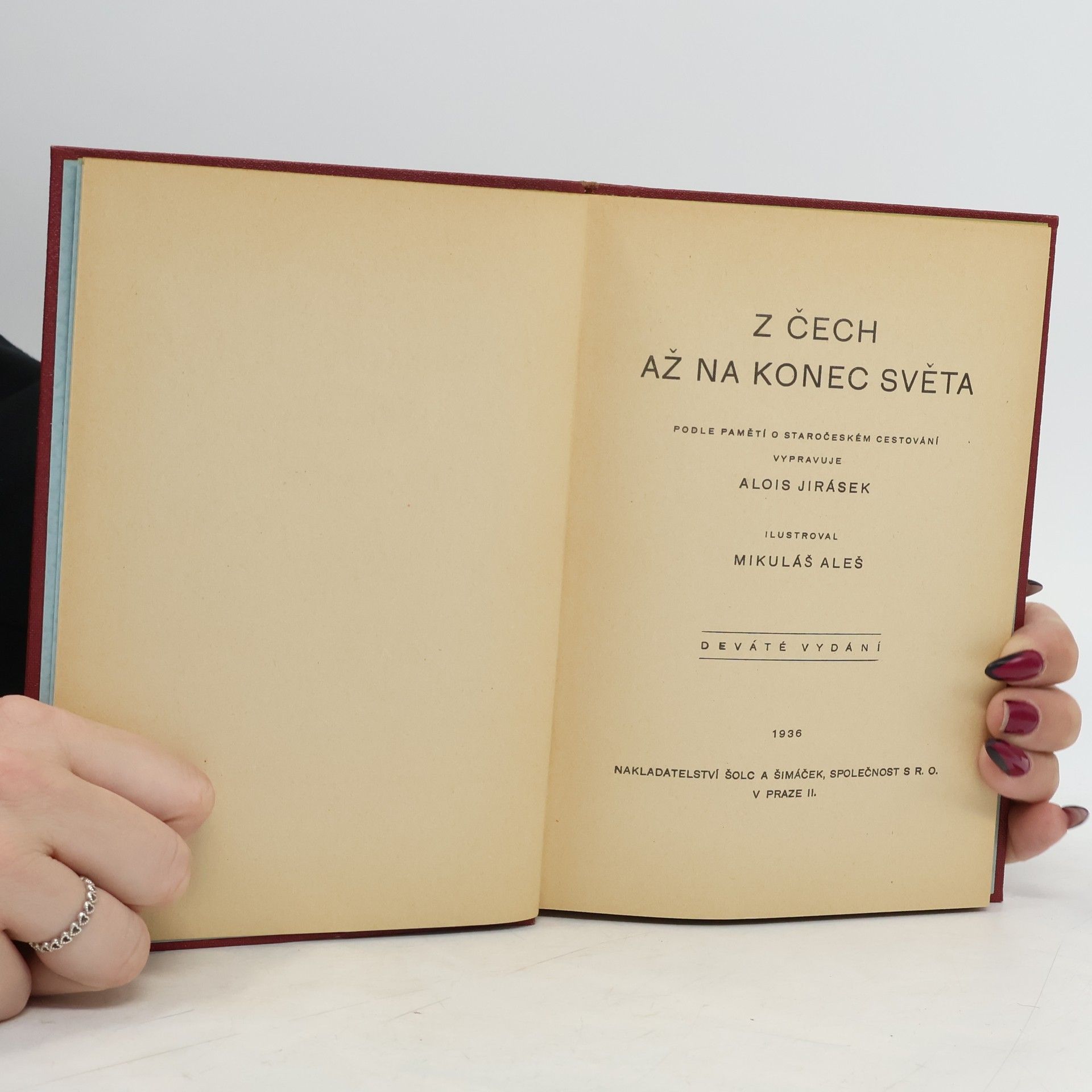 Alois Jirásek Z Čech až na konec světa