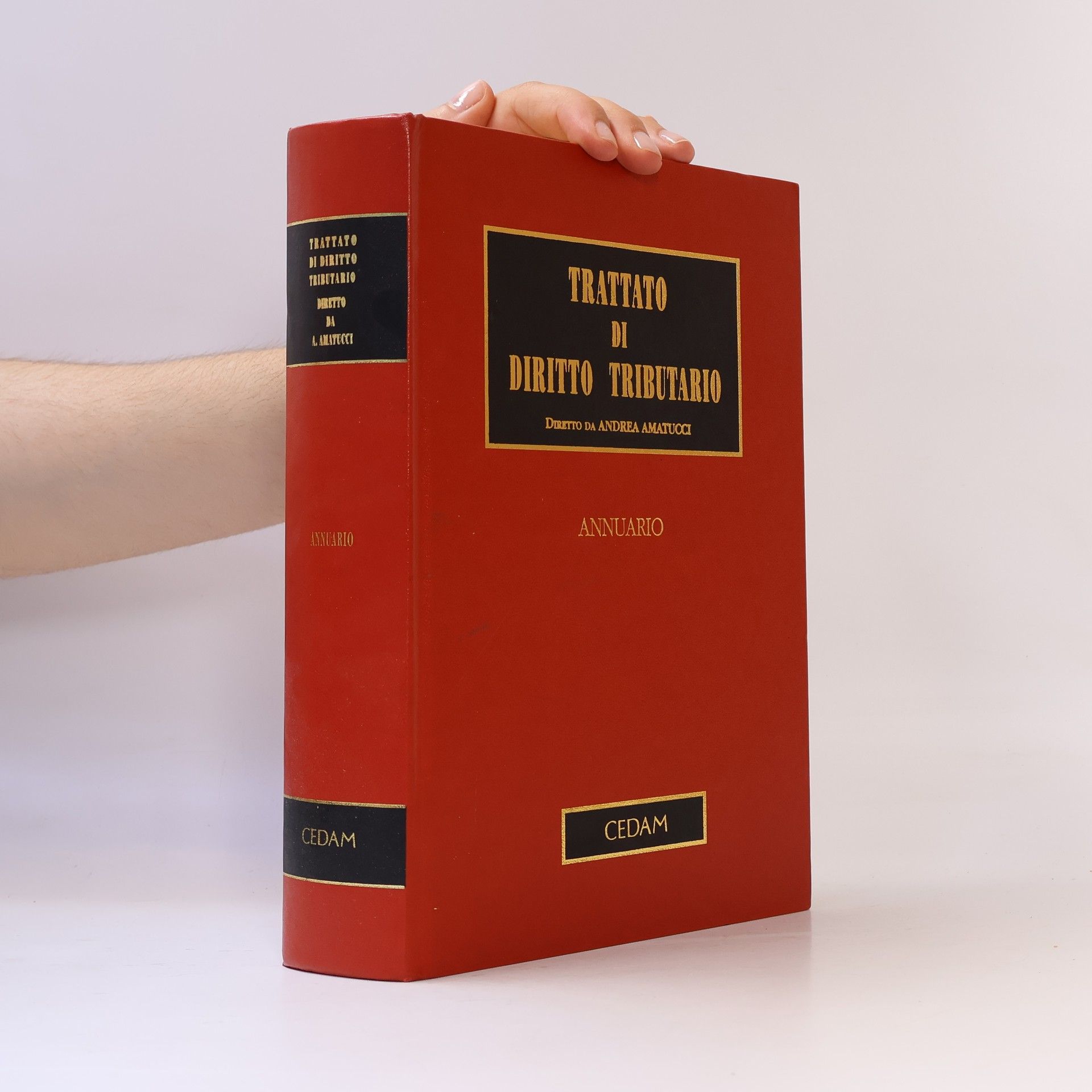 Andrea Amatucci Trattato di diritto tributario