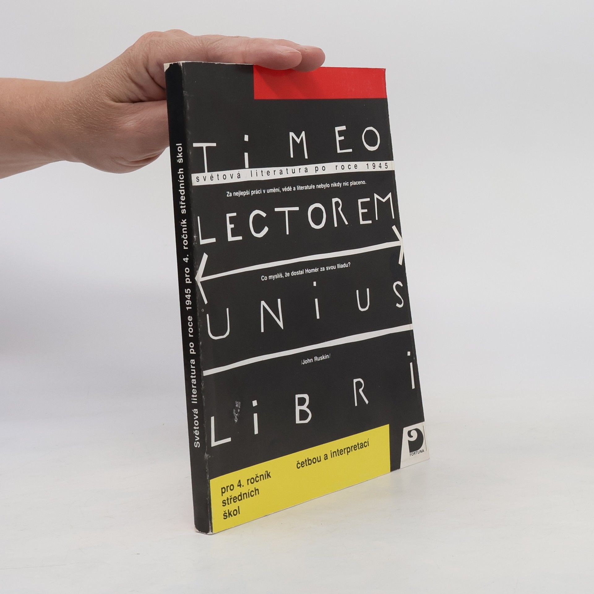 AA.VV. Světová literatura po roce 1945 pro 4. ročník SŠ četbou a interpretací