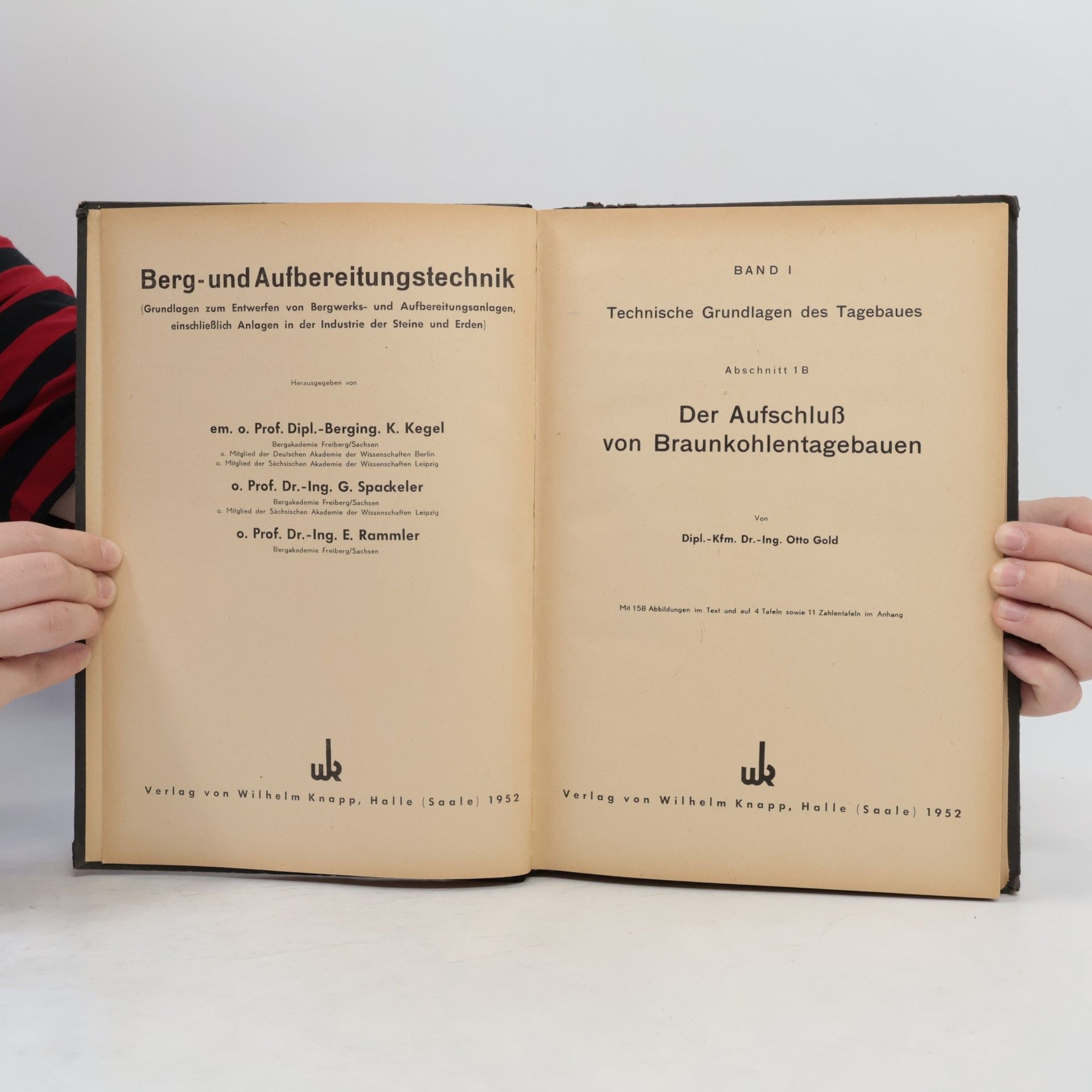 Otto Gold Berg- und Aufbereitungstechnik. Band I.