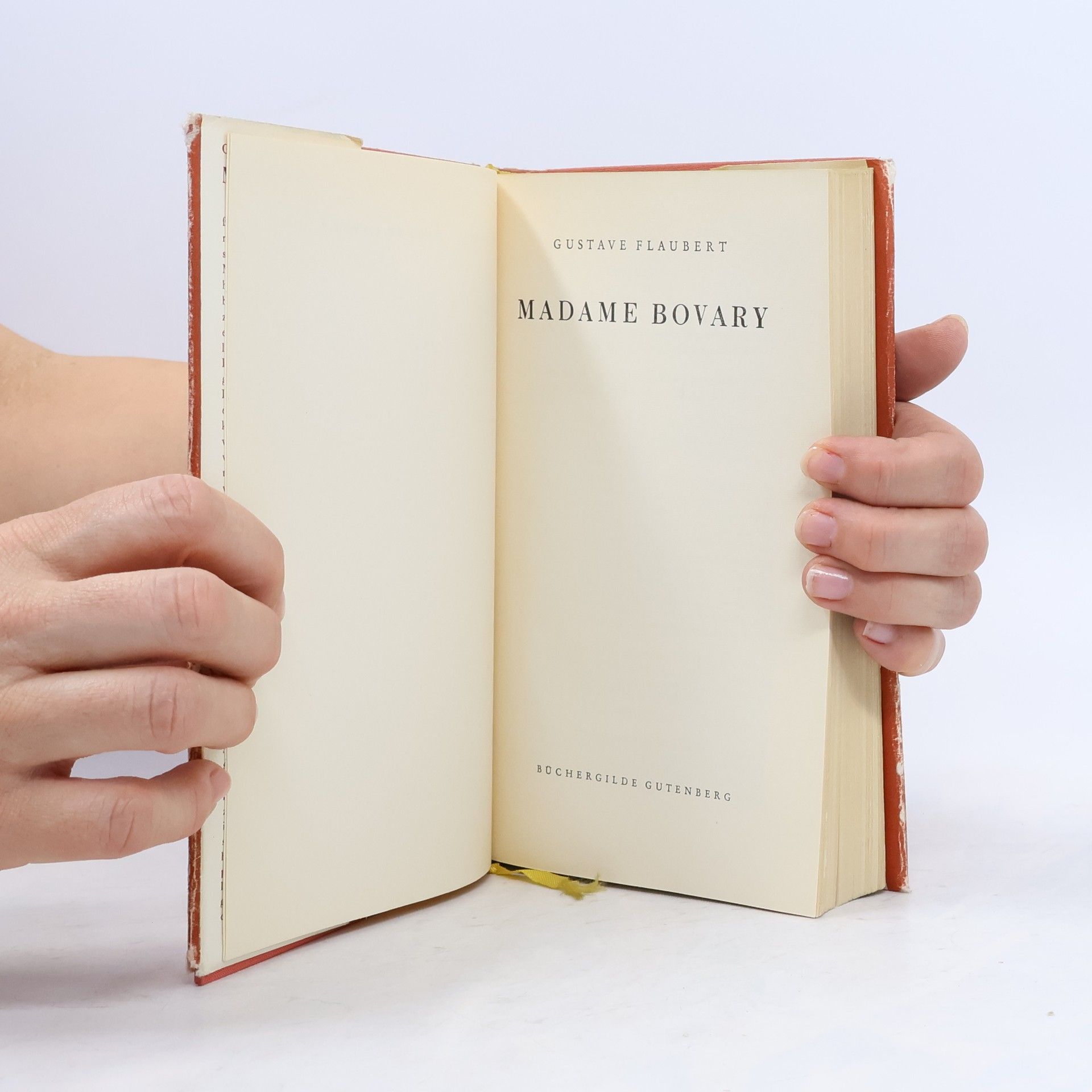 Gustave Flaubert Madame Bovary