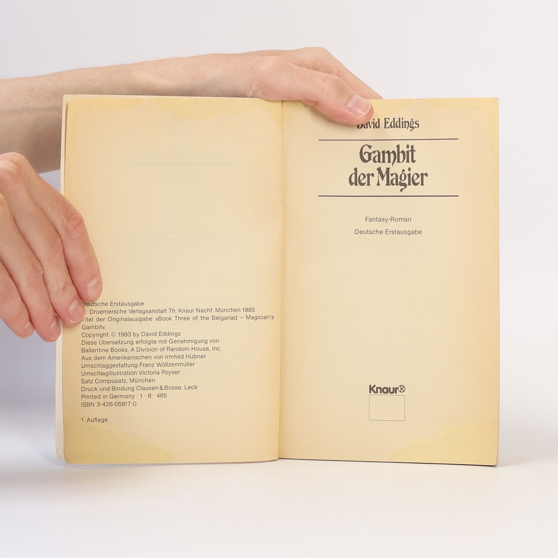 David Eddings Das Auge Aldurs